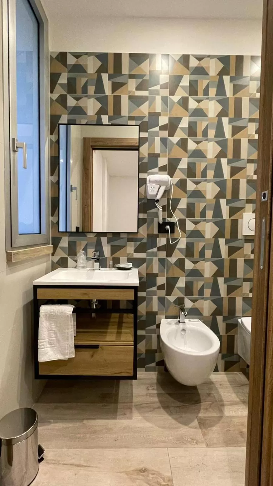 Bathroom in Bari Airport B&B