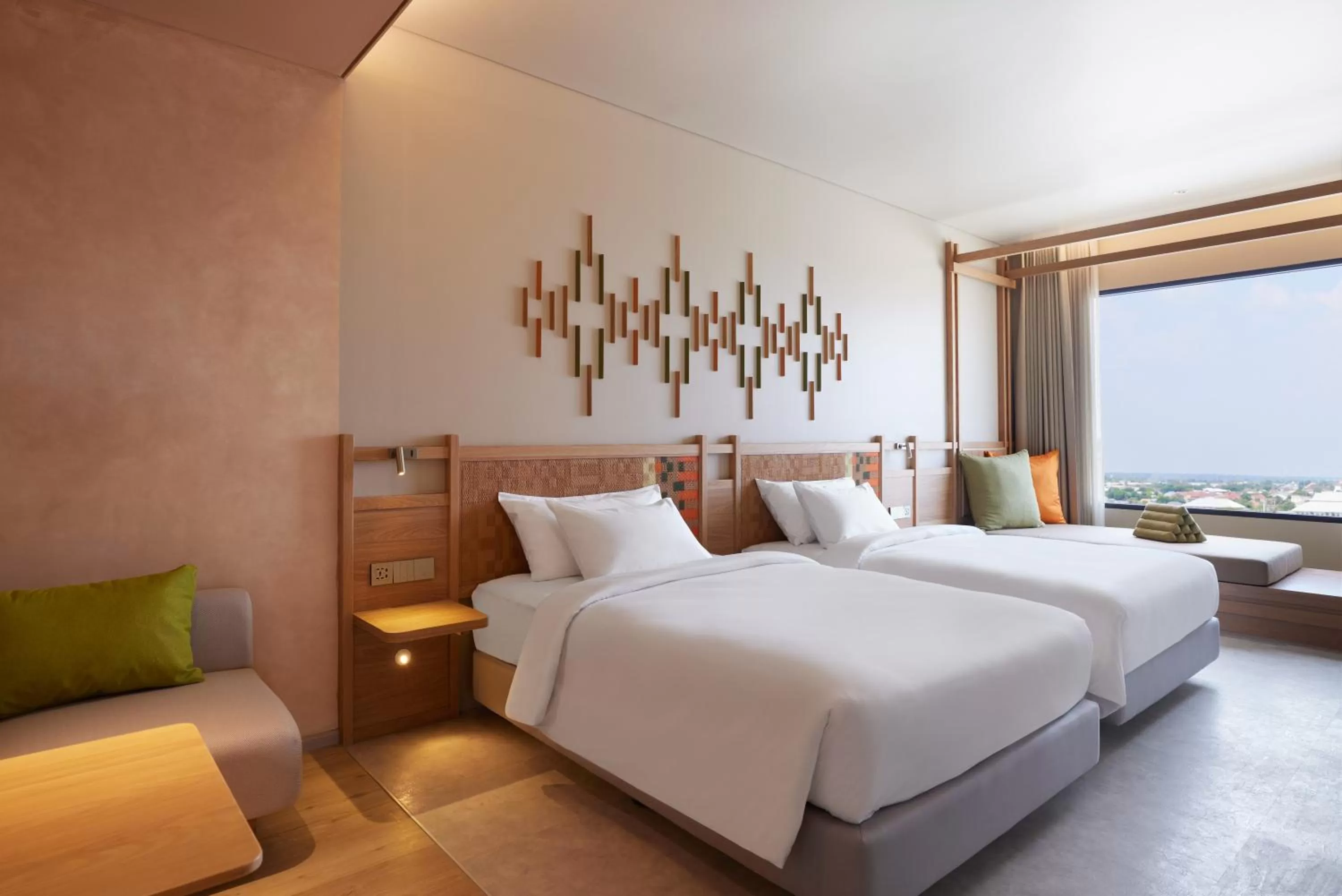 Bedroom, Bed in Centara Korat