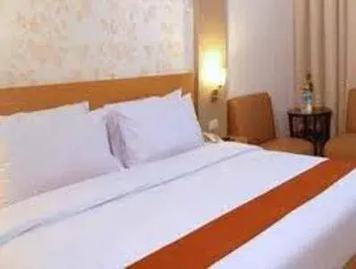 Bed in Drego Hotel Pekanbaru