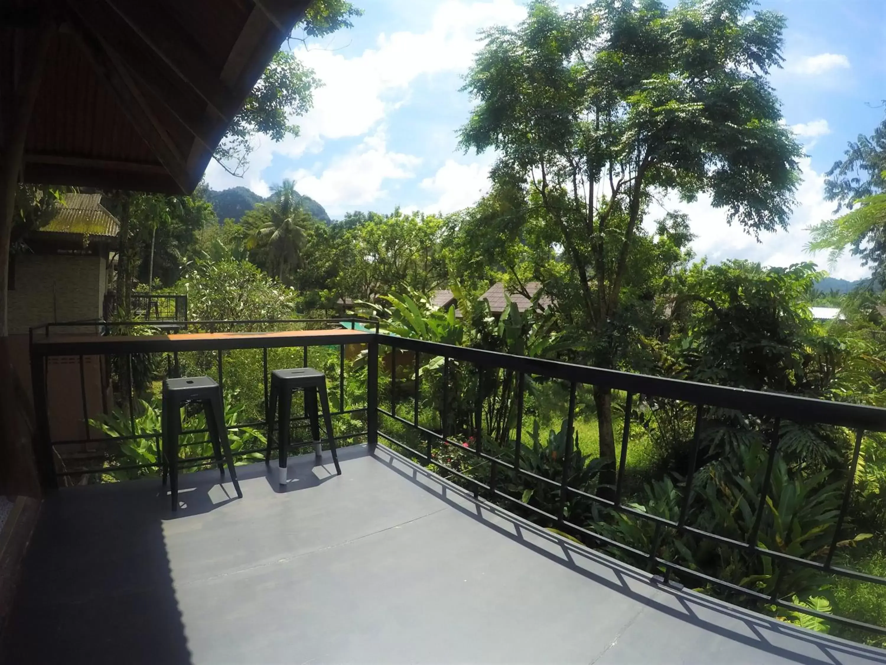 Balcony/Terrace in Khao Sok Morning Mist Resort