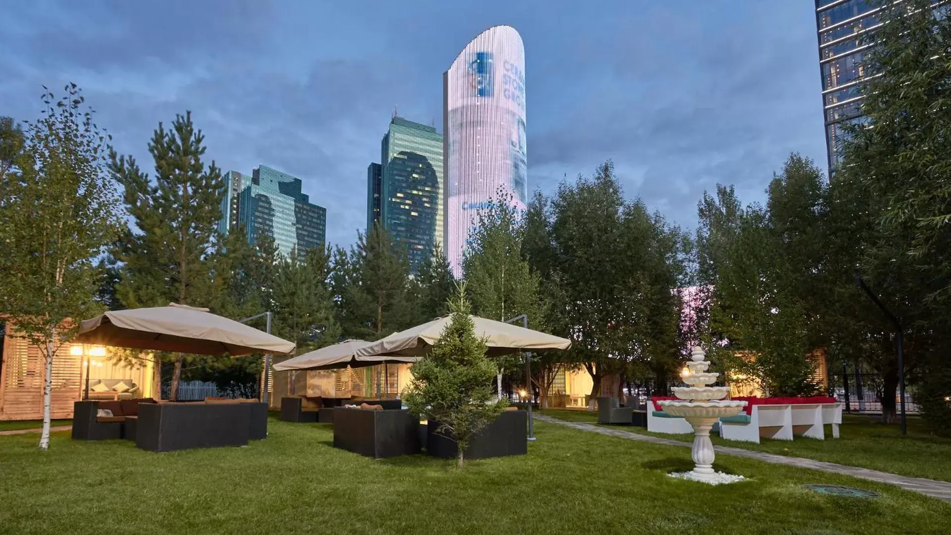 Garden, Property Building in Rixos President Hotel Astana