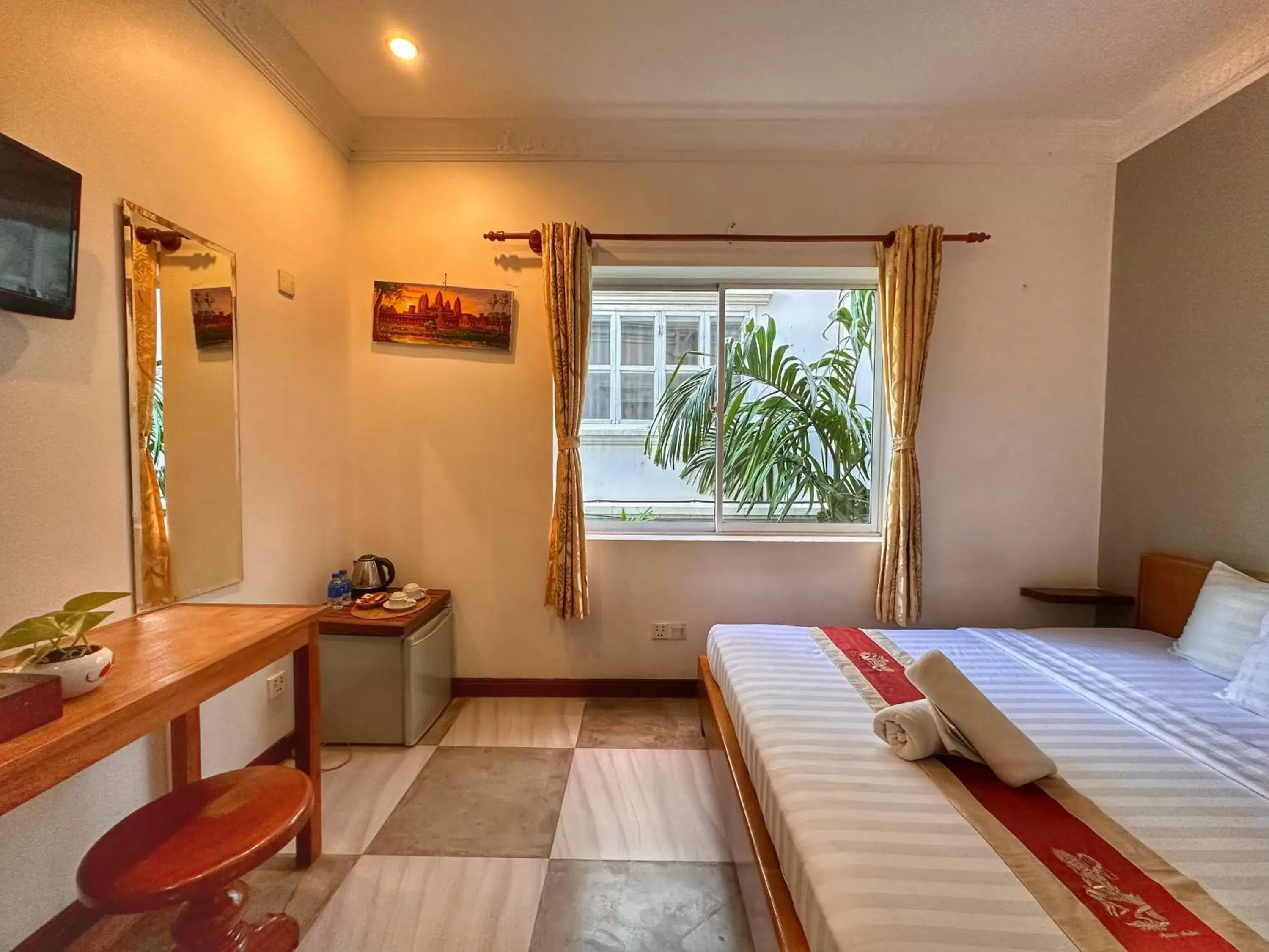 Bed in Villa Um Theara - Siem Reap