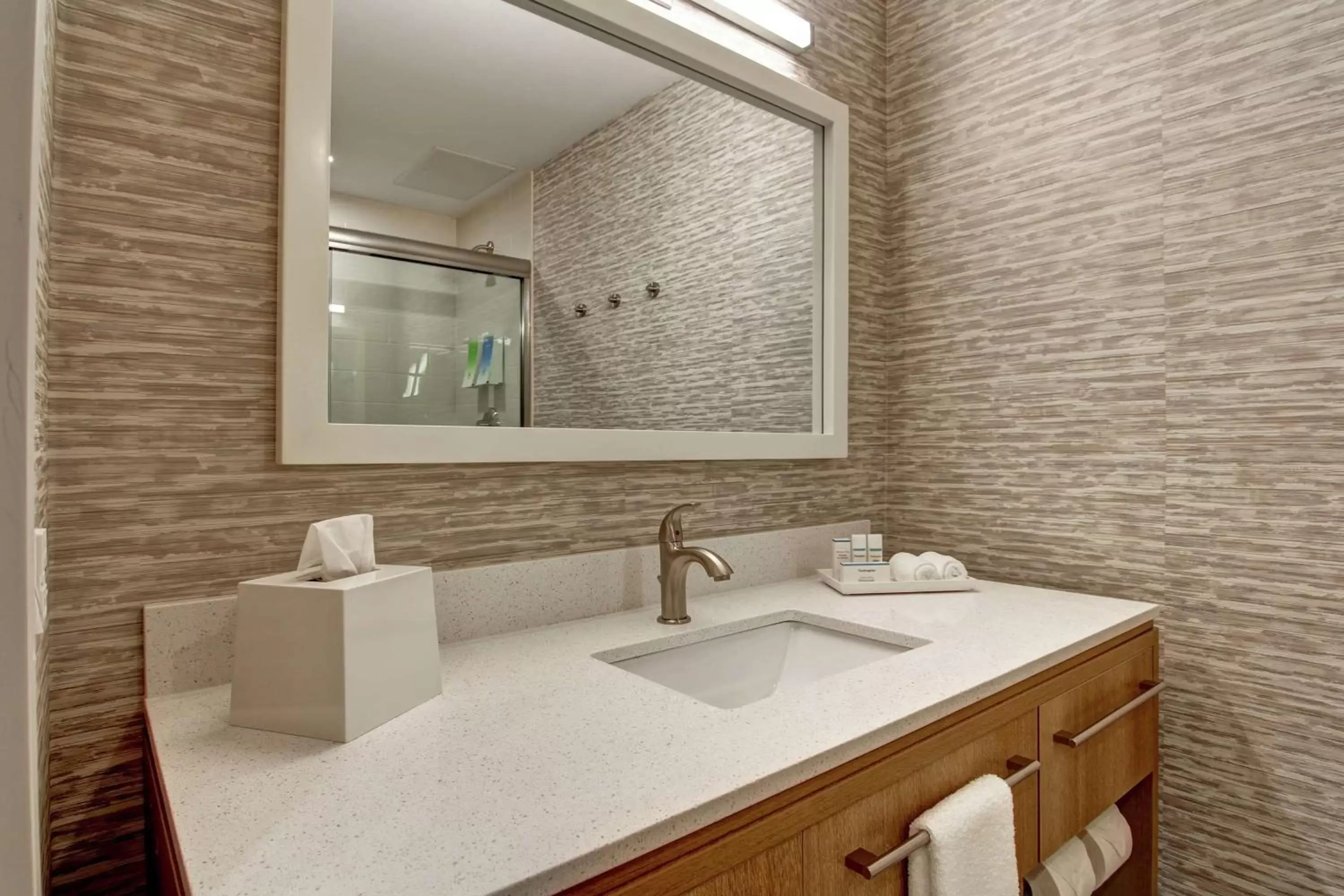 Bathroom in Home2 Suites By Hilton Montreal Dorval