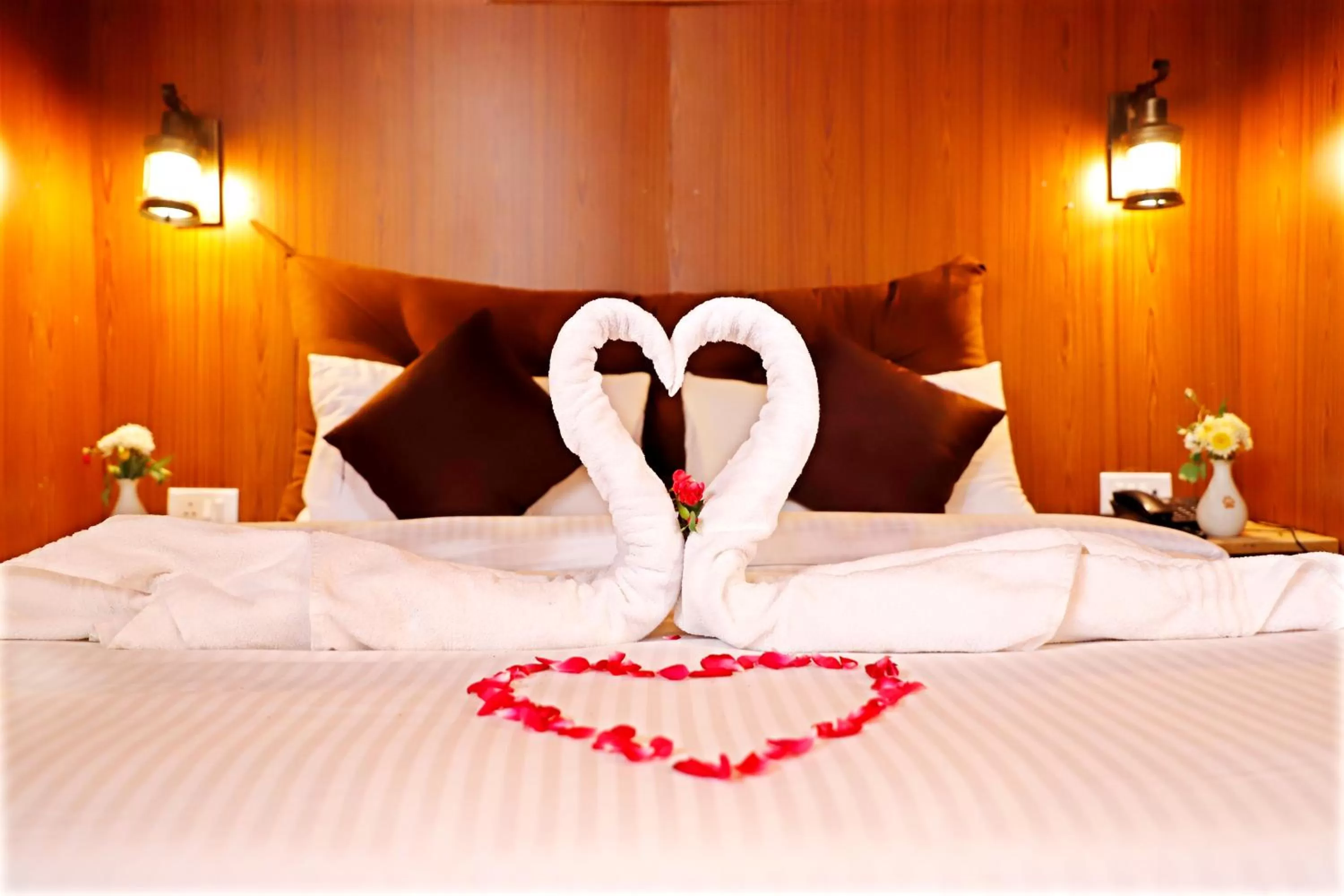 Bed in LaHermitage Resort