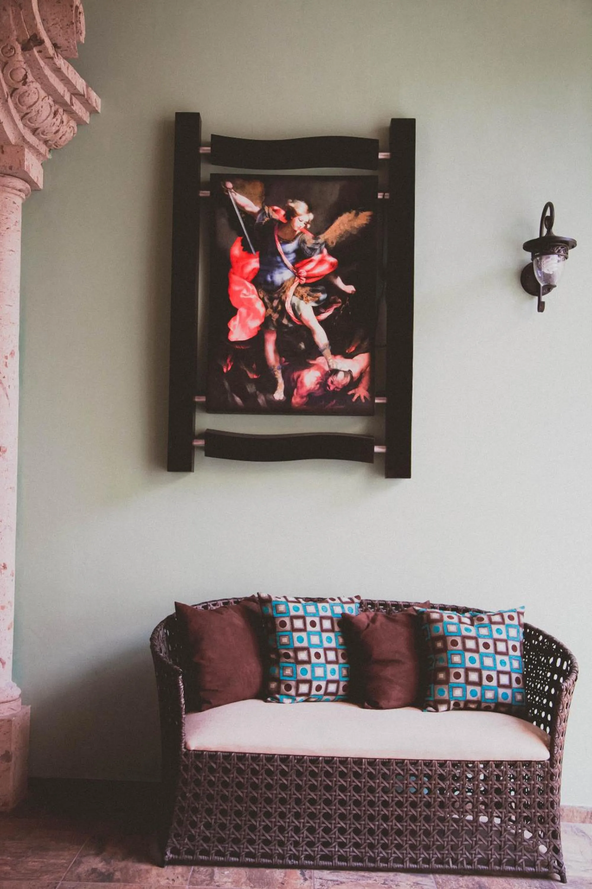 Lobby or reception in Hotel Rincon del Cielo