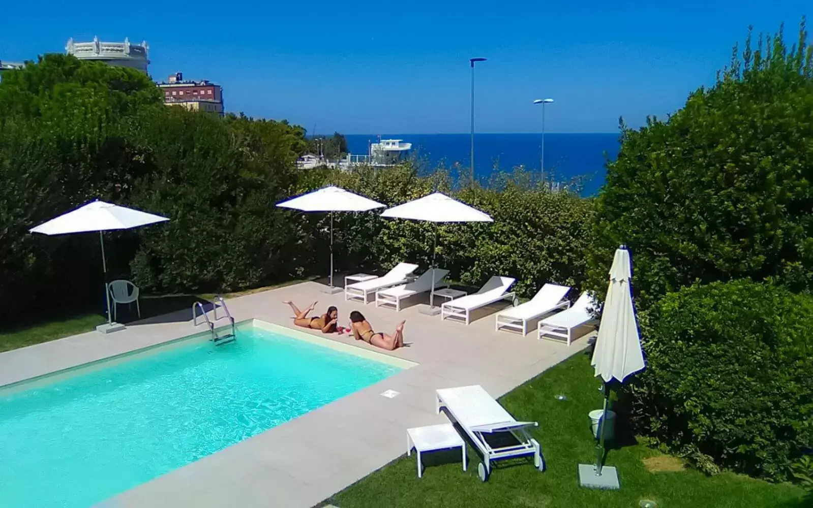 Garden, Pool View in Grand Hotel Passetto