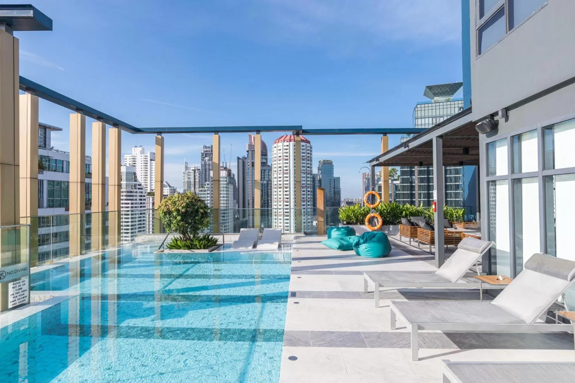 Swimming pool in Staybridge Suites Bangkok Thonglor by IHG