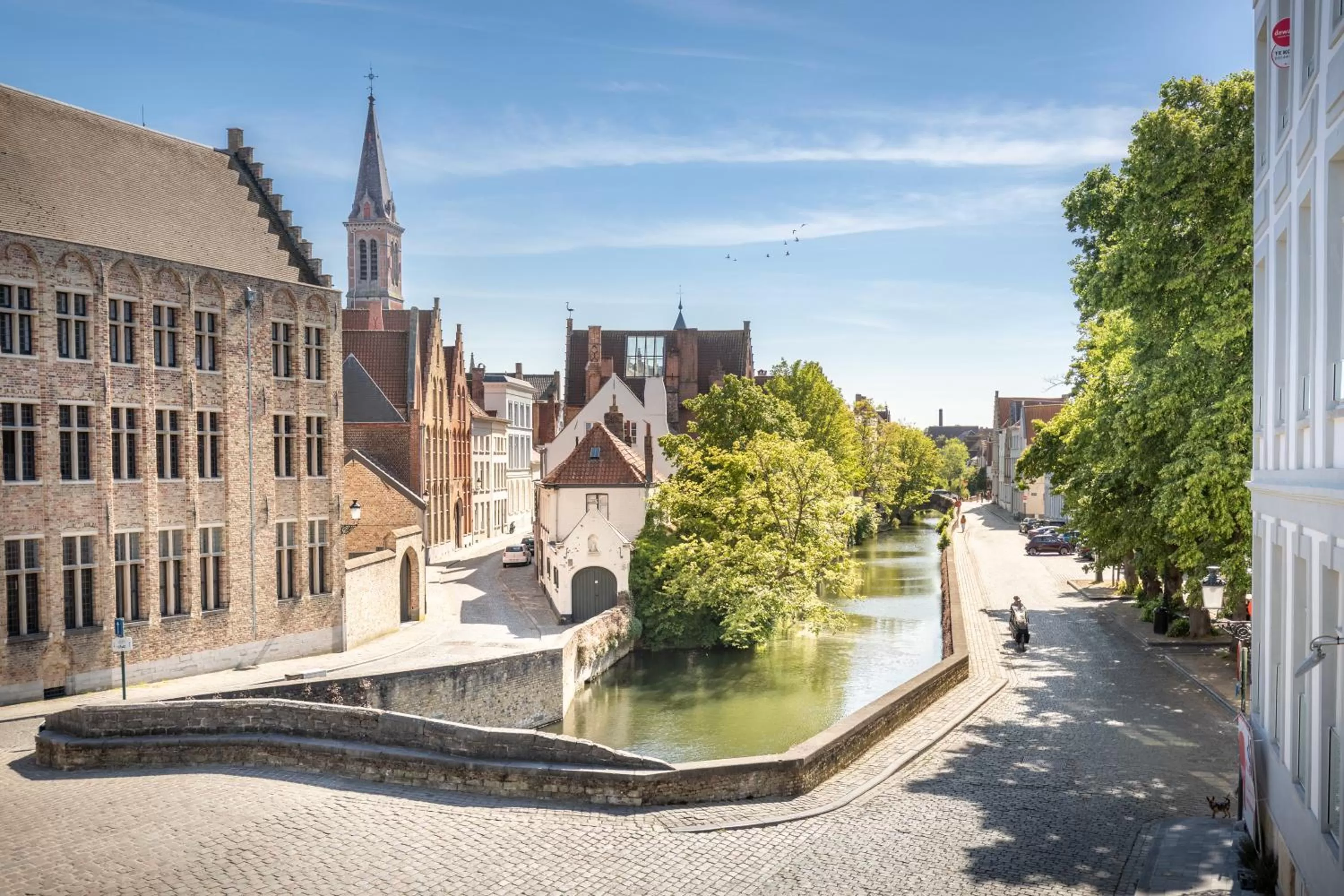 City view in Hotel Augustyn Brugge