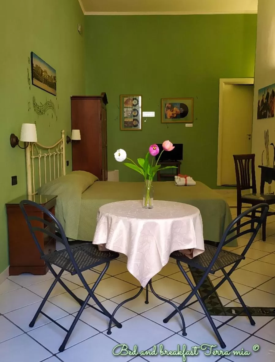 Seating area in B&B Terra Mia Napoli