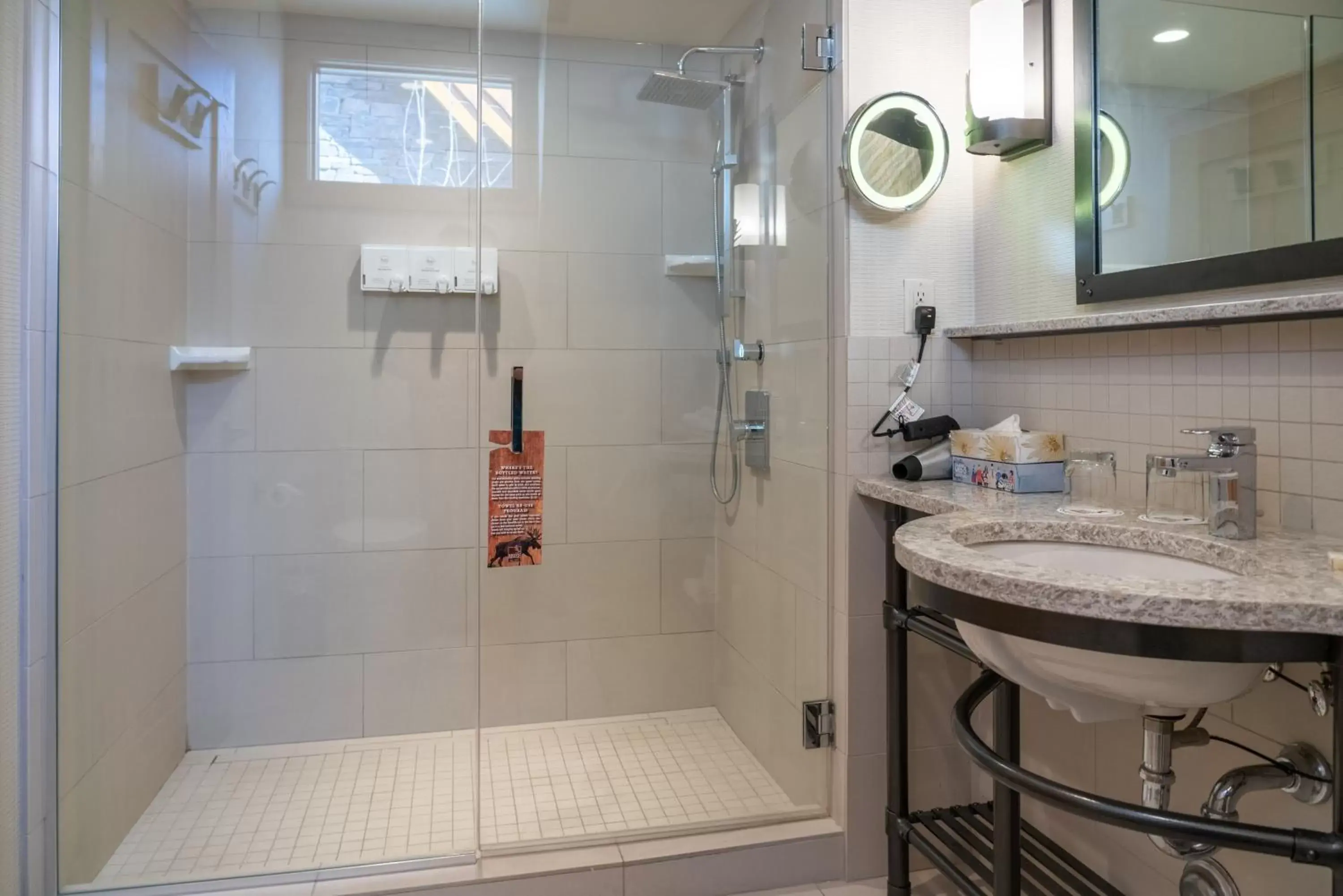 Shower, Bathroom in Moose Hotel and Suites