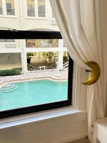 Pool view in Tropicals of Palm Beach