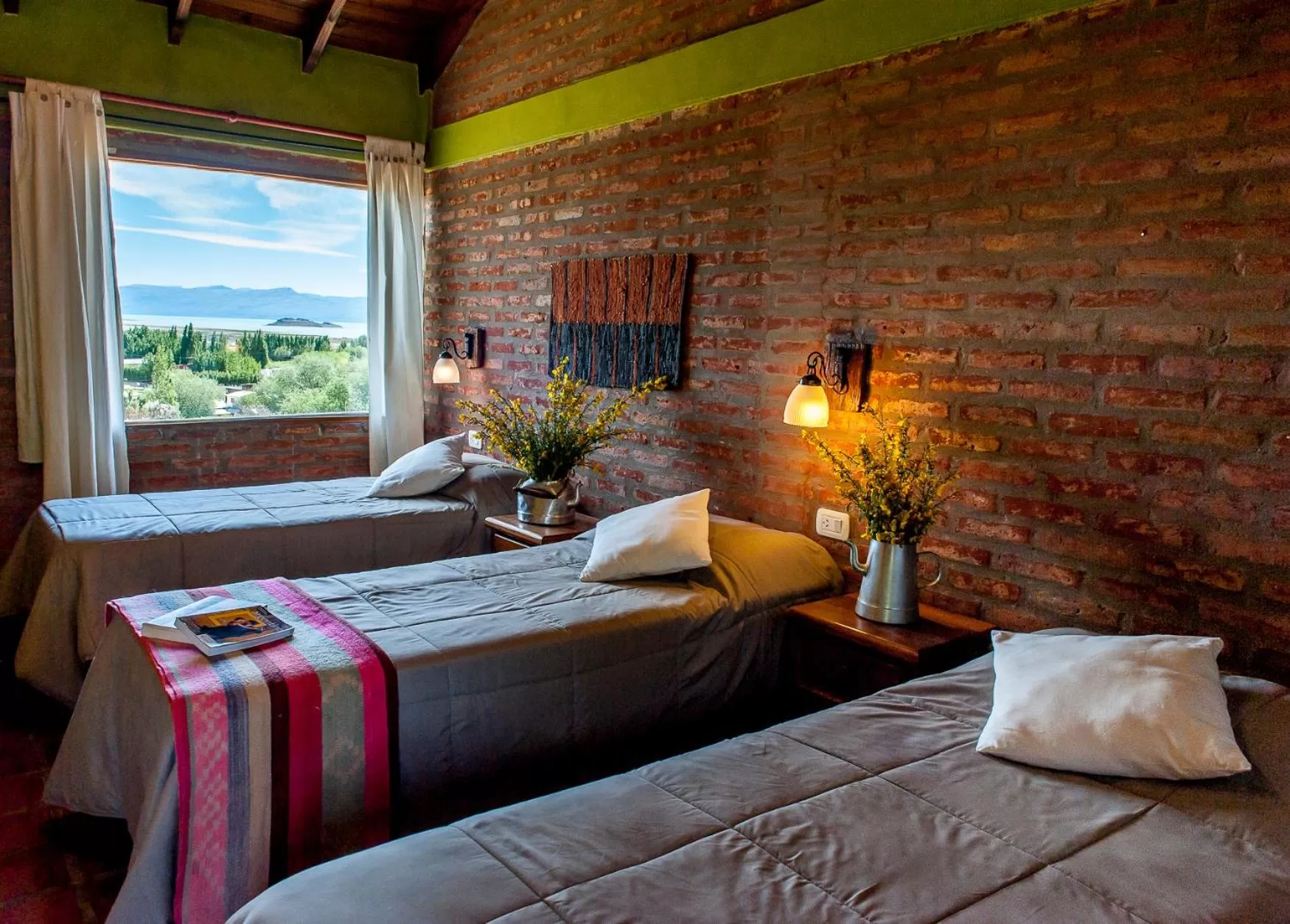 Bed in Posada Larsen