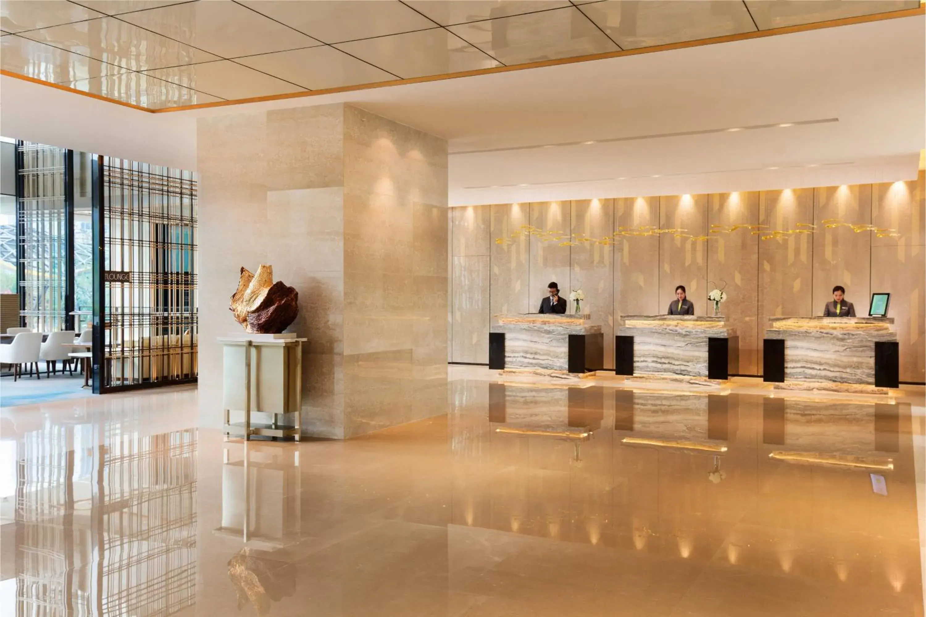 Lobby or reception in Courtyard by Marriott Zhengzhou East