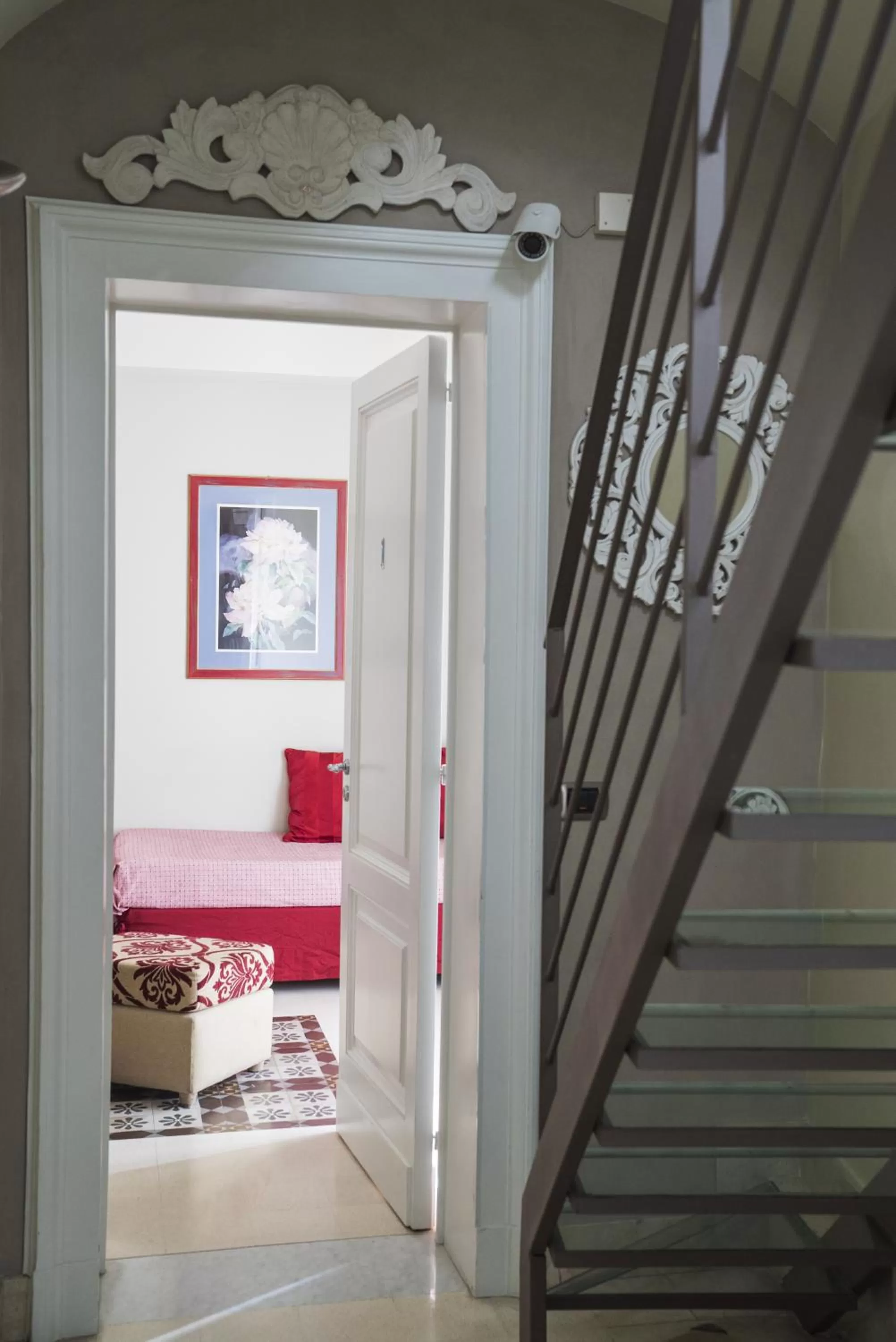 Living room in RossoCorallo B&B