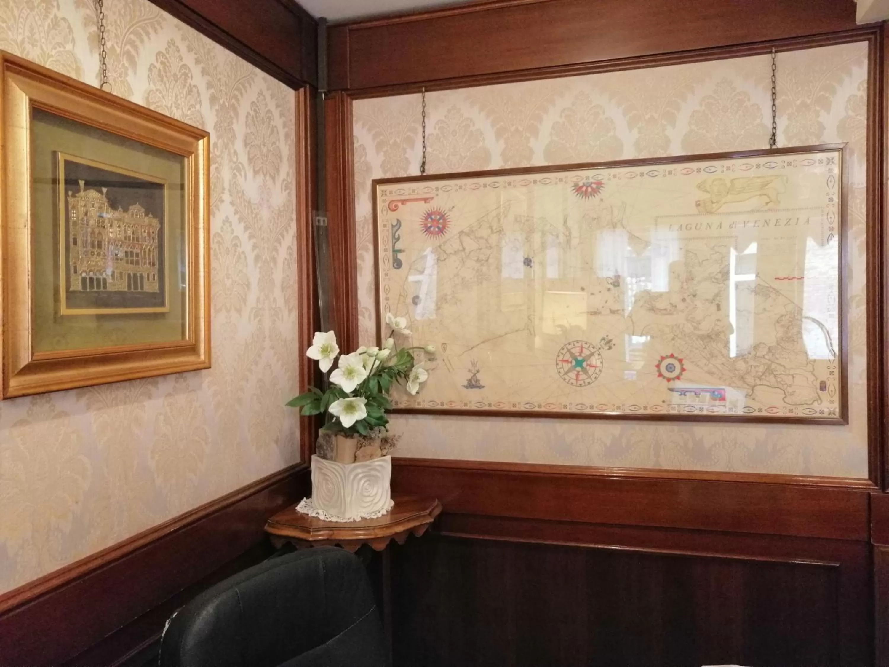 Lobby or reception in Hotel Falier