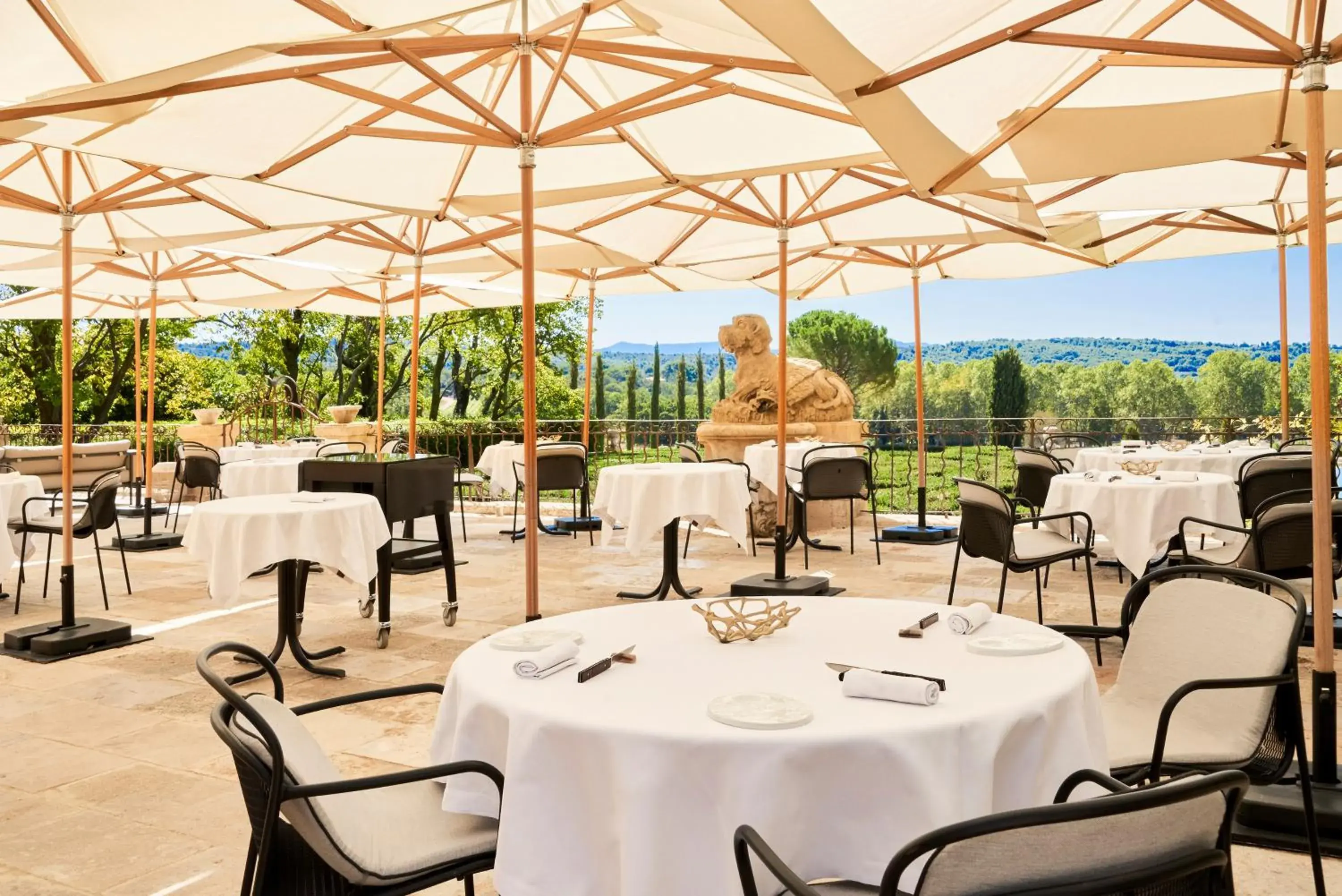 Patio, Restaurant/Places to Eat in Château de la Gaude