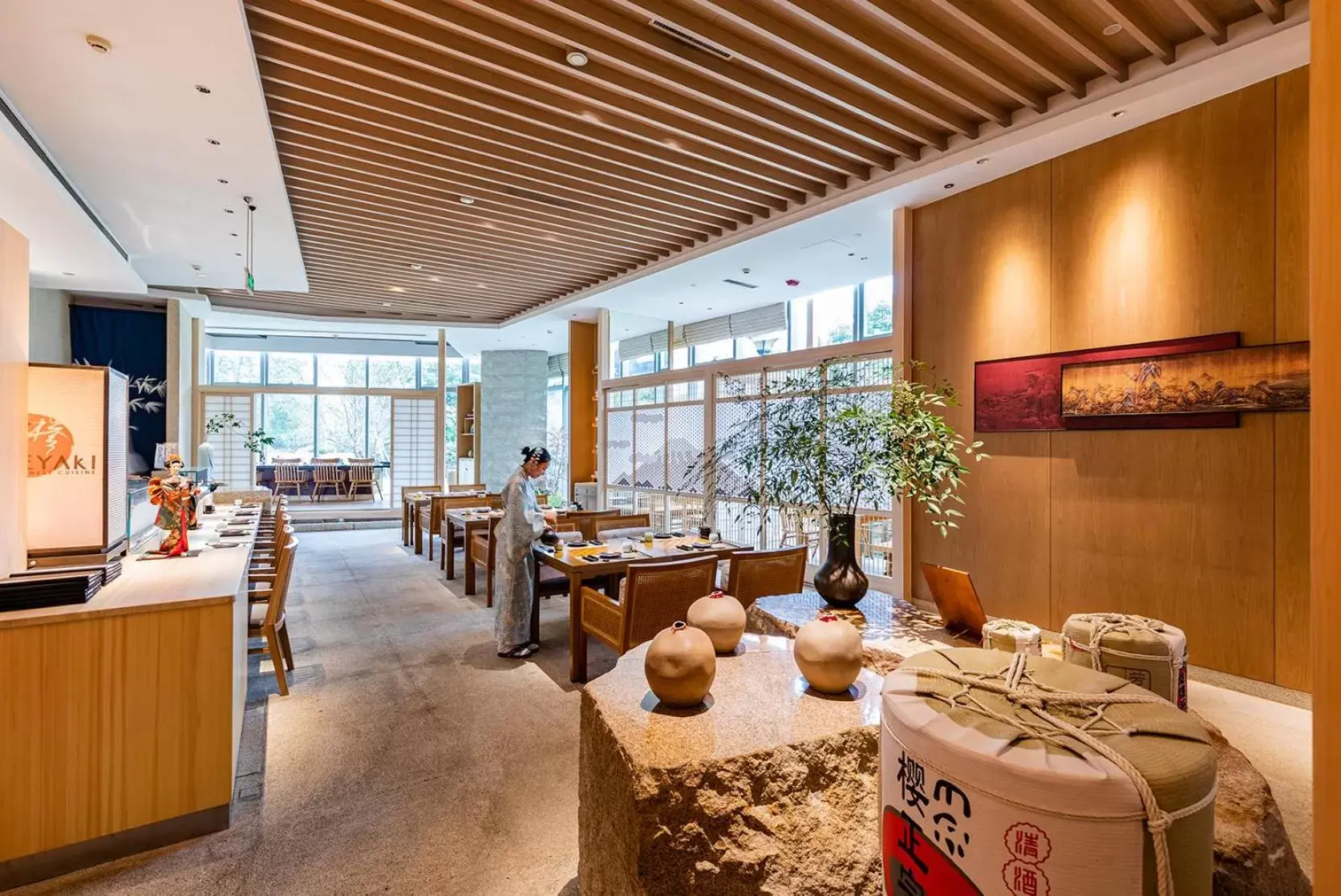 Restaurant/Places to Eat in Pan Pacific Serviced Suites Ningbo