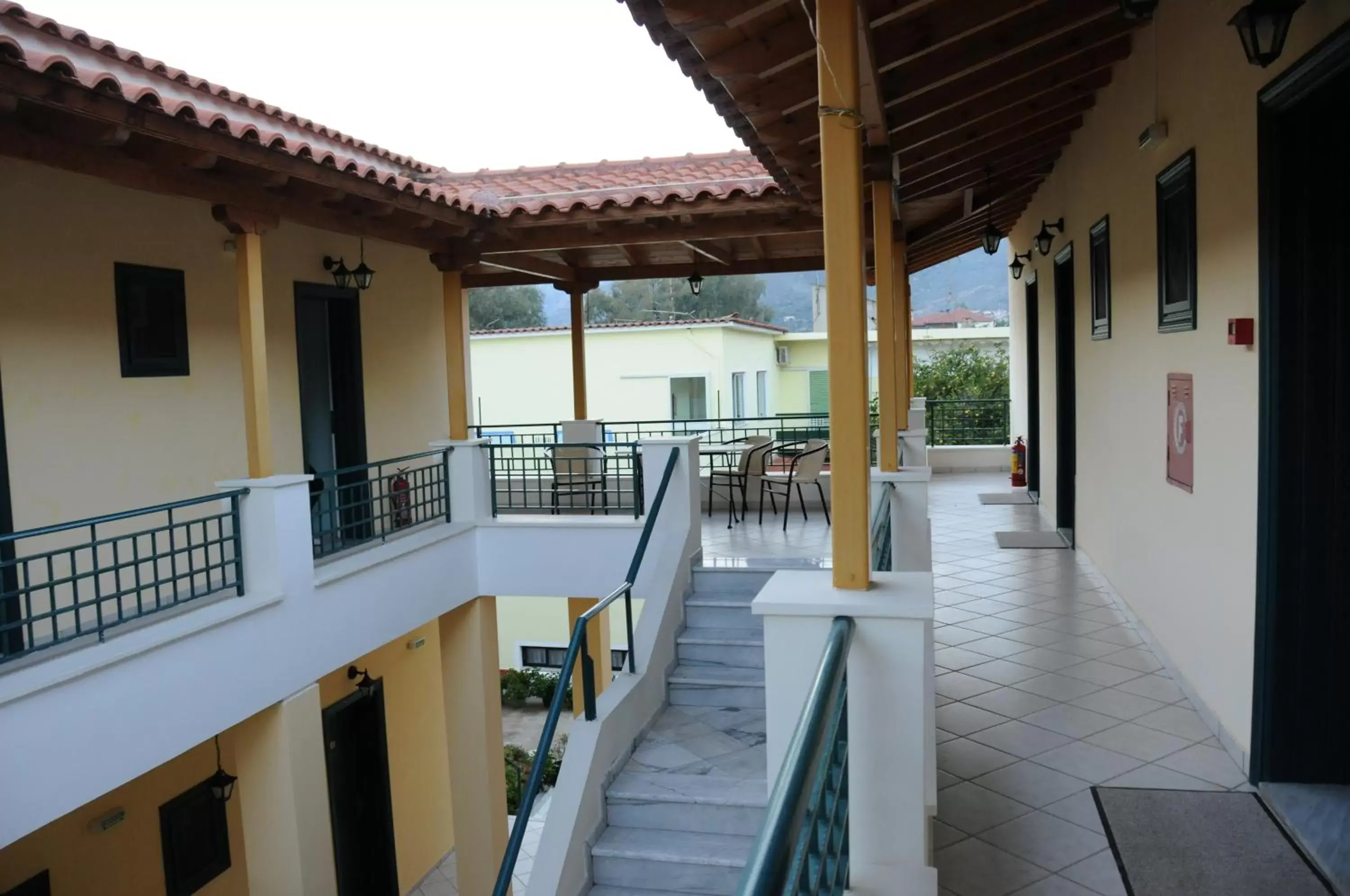 Balcony/Terrace in Costa-Rini Hotel