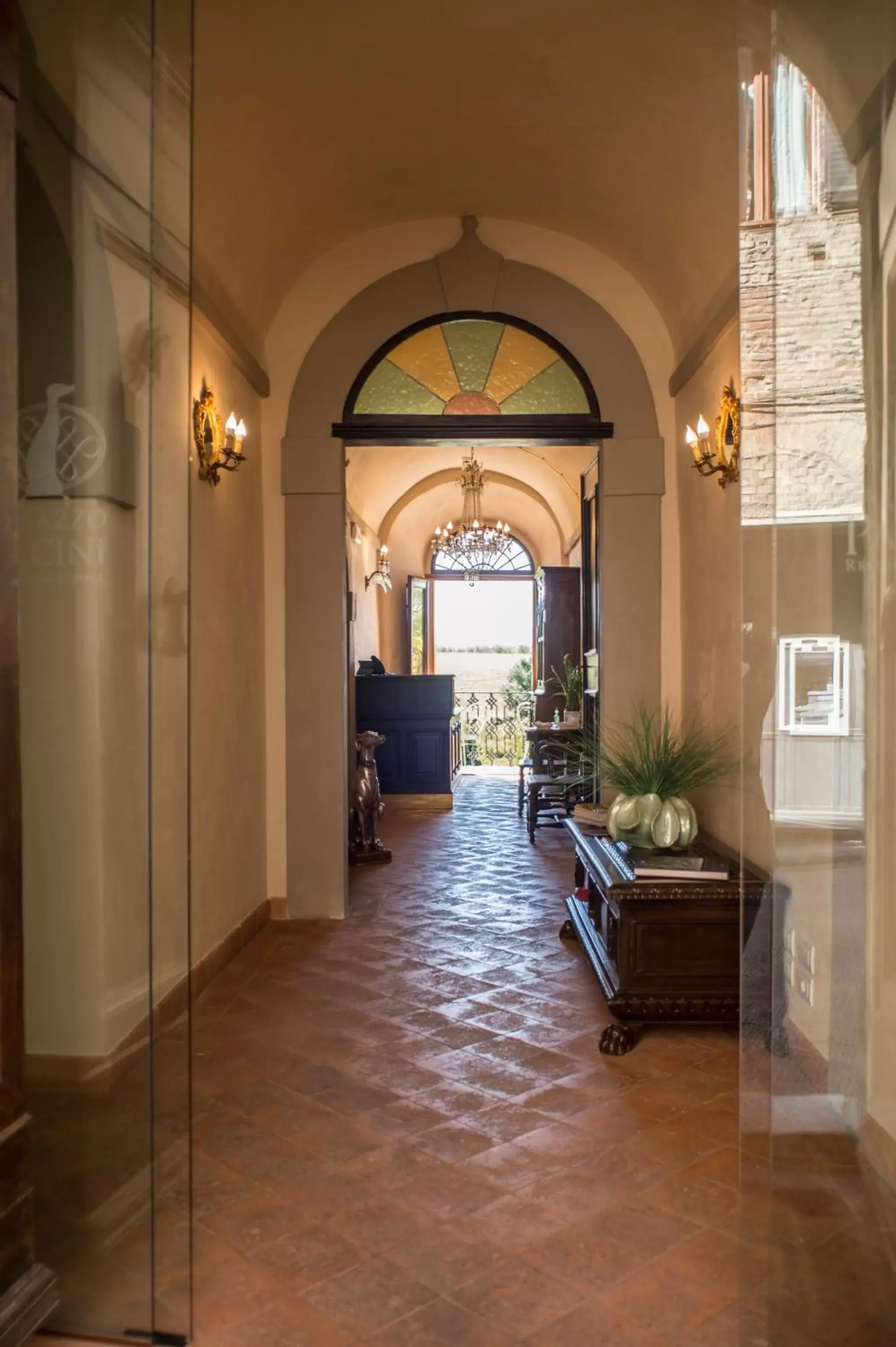 Lobby or reception in Palazzo Pacini
