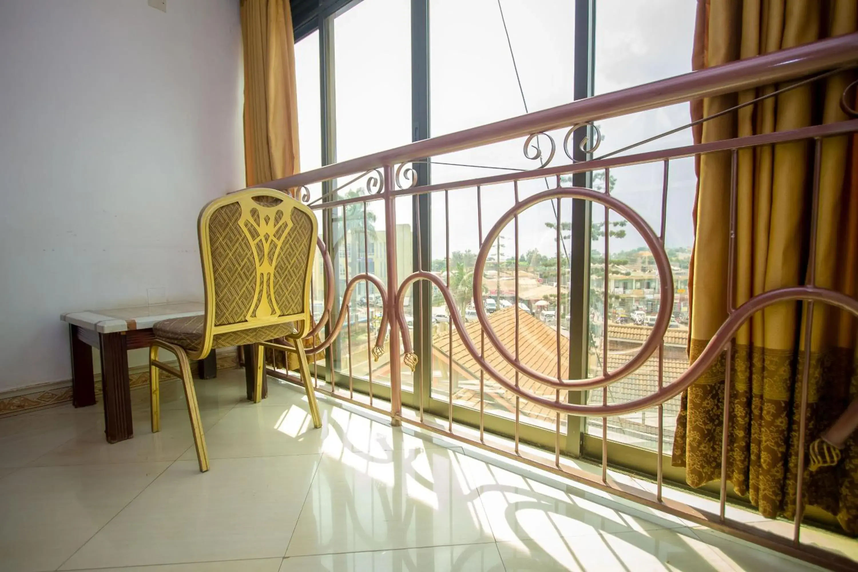 Decorative detail, Balcony/Terrace in Minister's Village Hotel