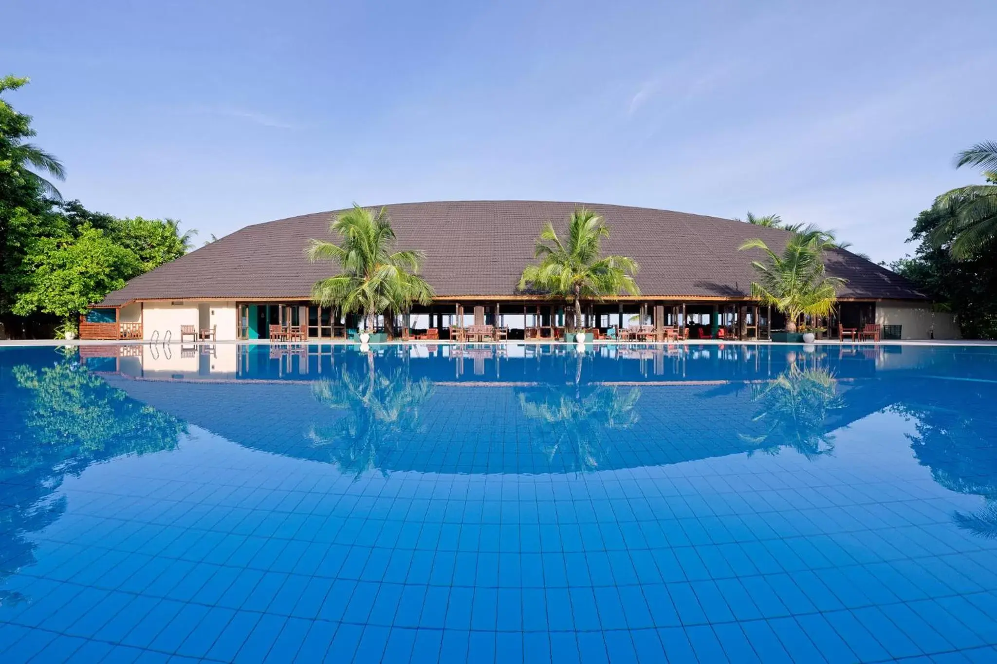 Day, Swimming Pool in Canareef Resort Maldives