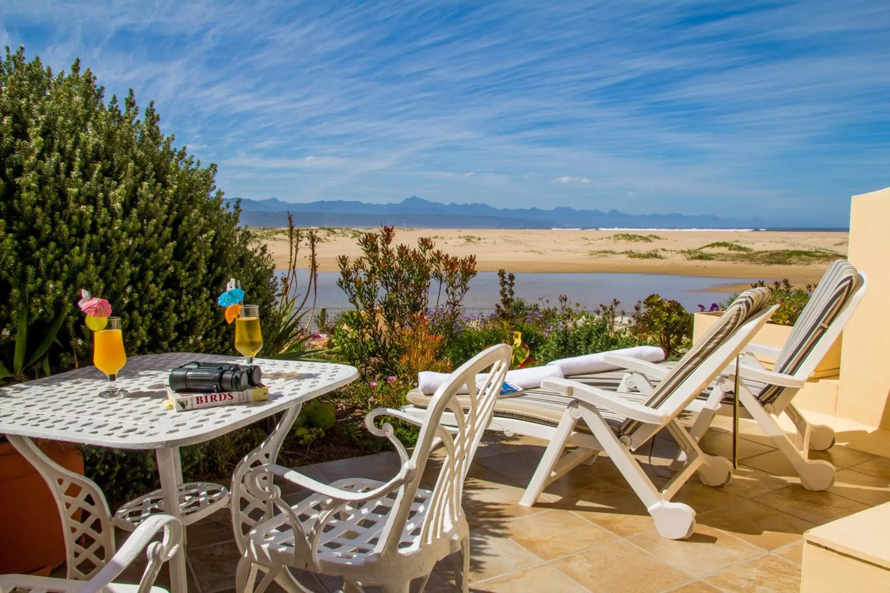 Patio in Milkwood Manor on Sea