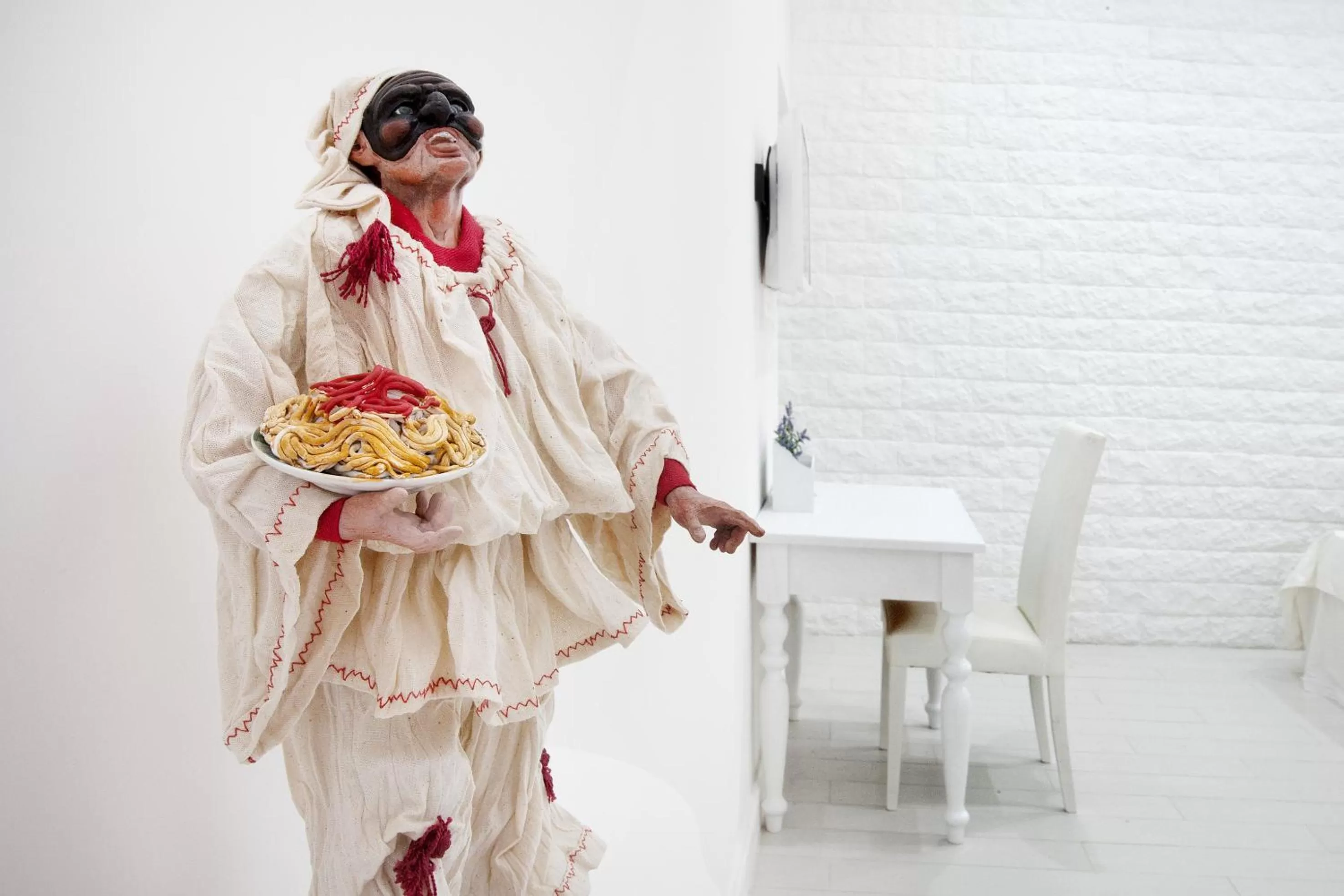 Decorative detail in Domus Rosa