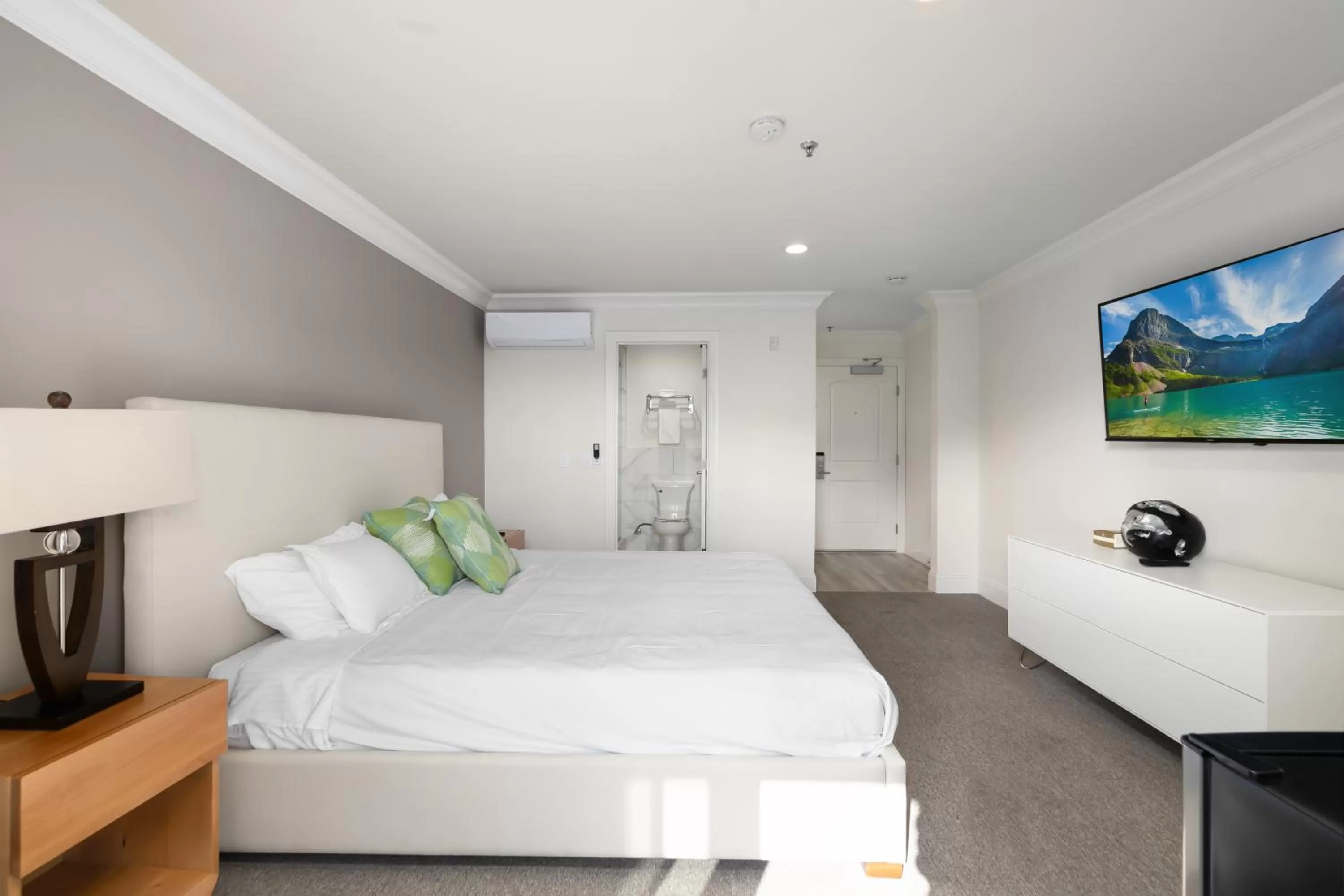 Bed in Hotel Huntington