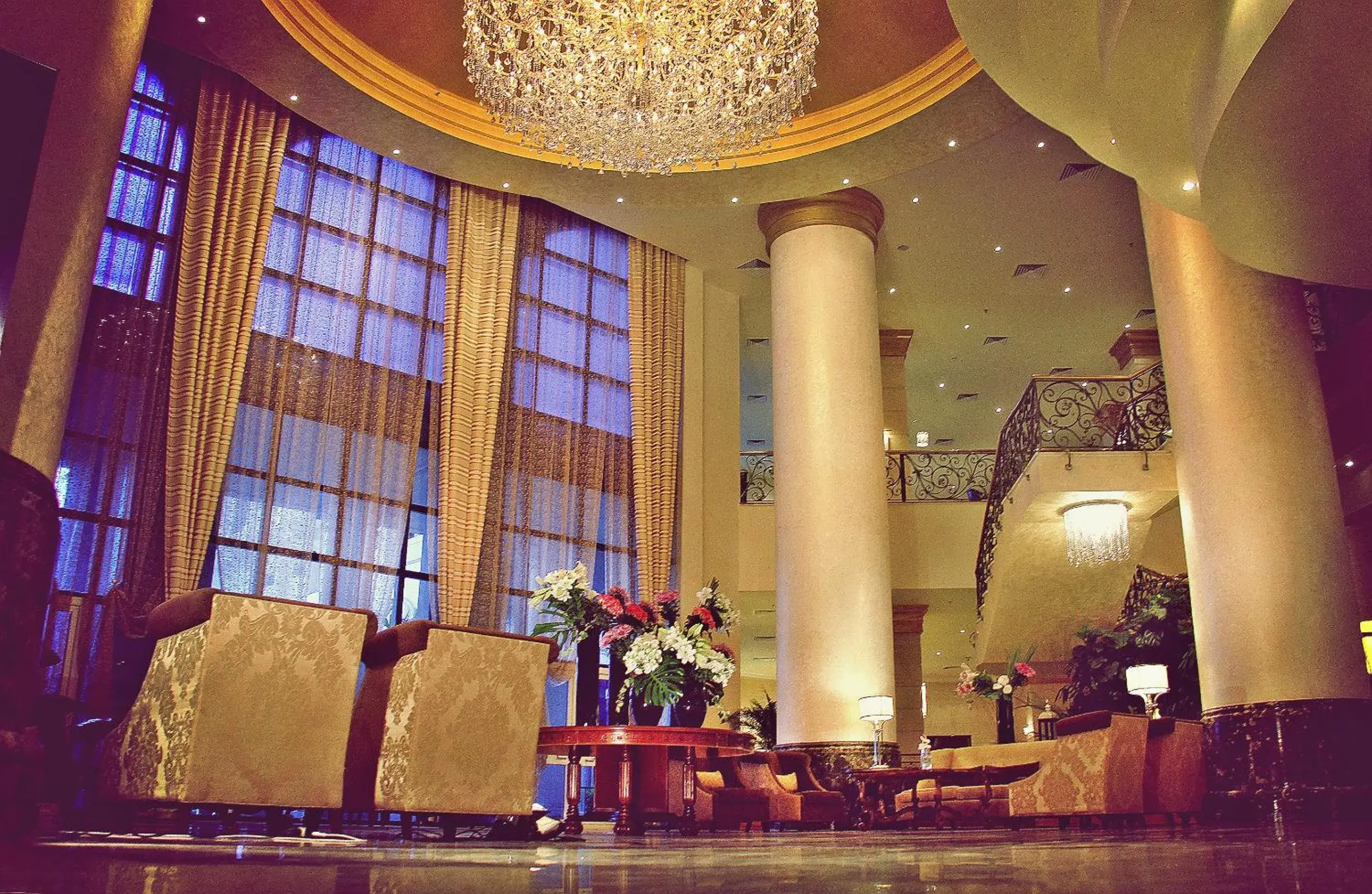 Lobby or reception, Restaurant/Places to Eat in Tolip Hotel Alexandria