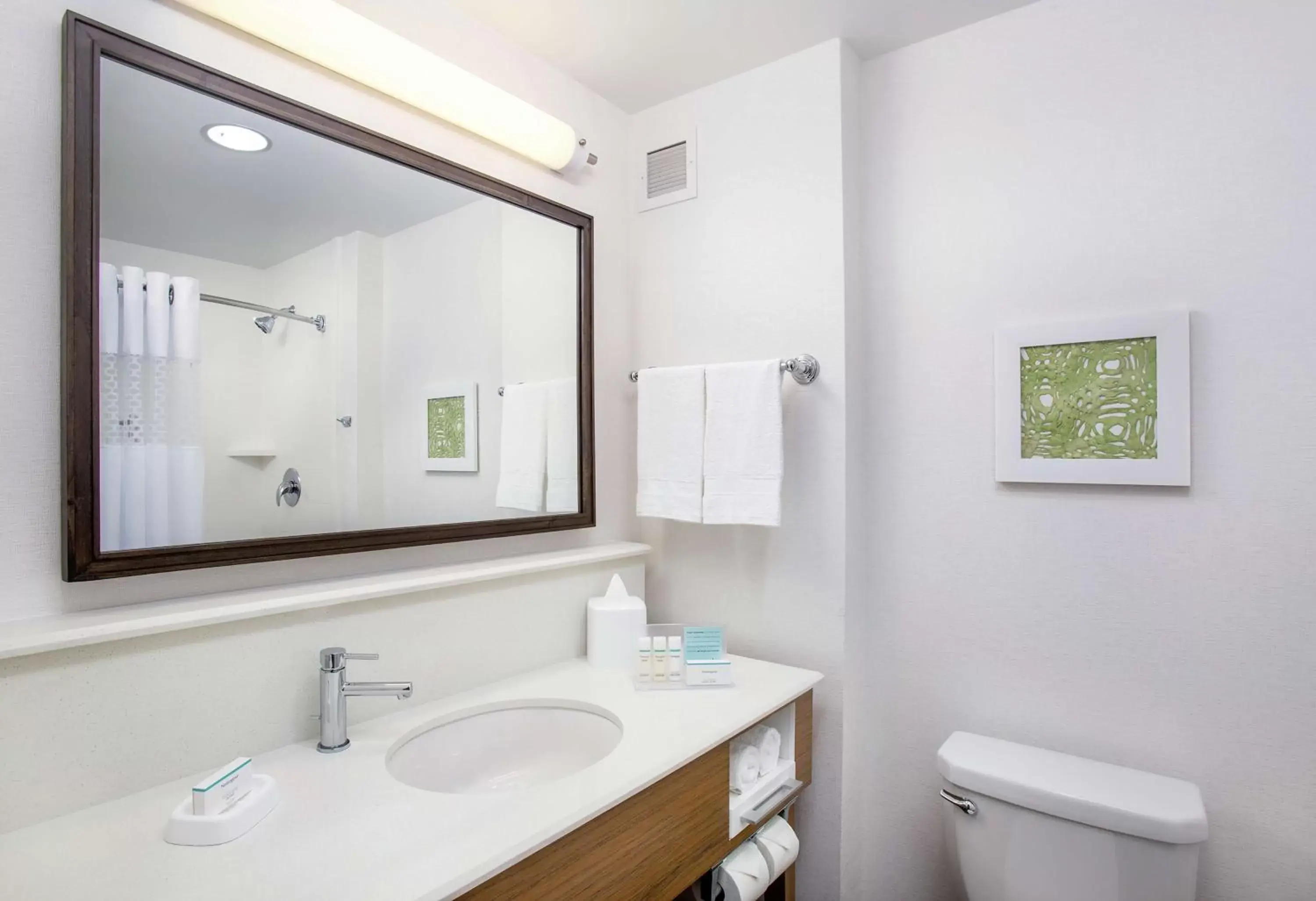 Bathroom in Hampton Inn & Suites Oahu/Kapolei, HI - FREE Breakfast