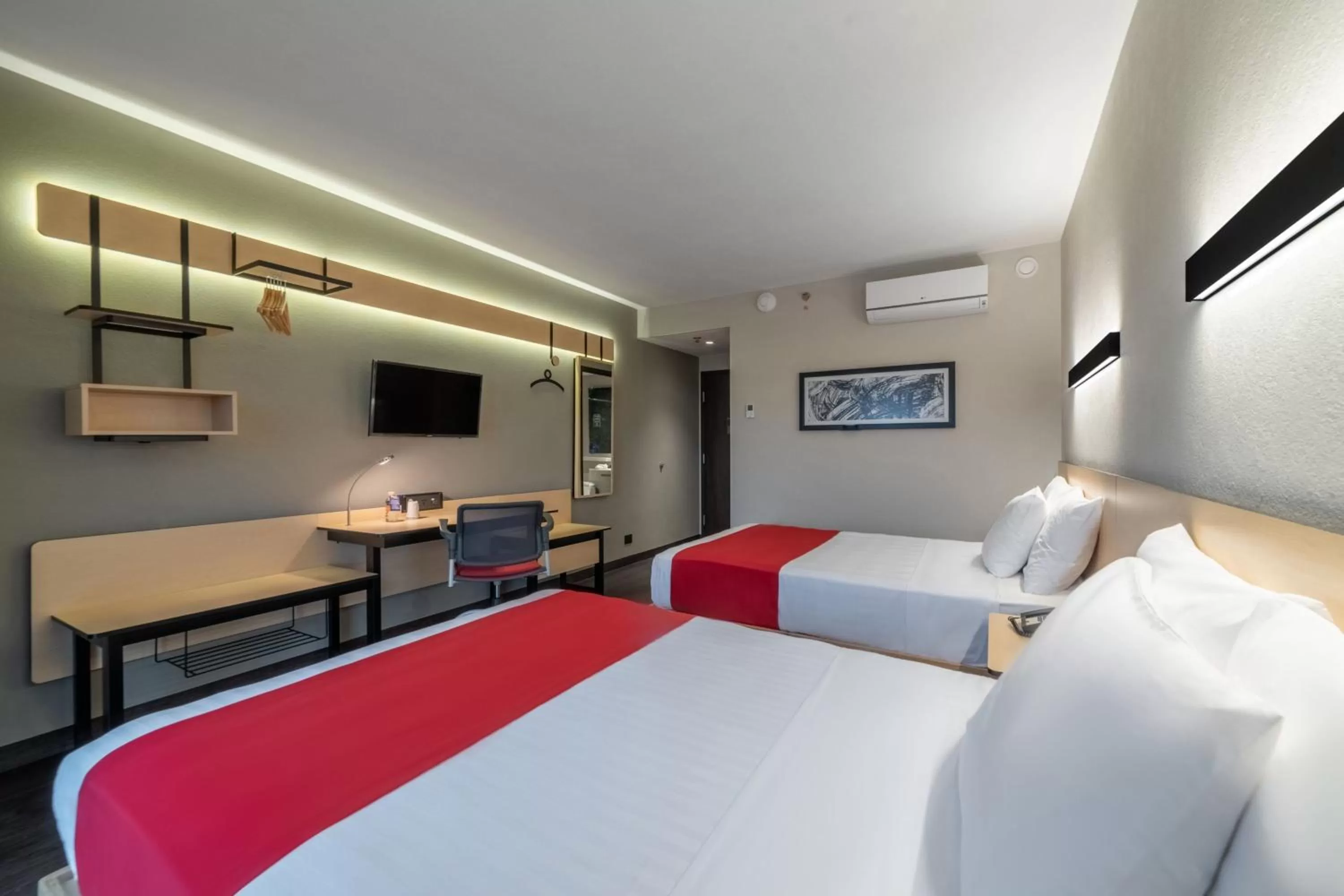 Bedroom, Bed in City Express by Marriott Lagos de Moreno