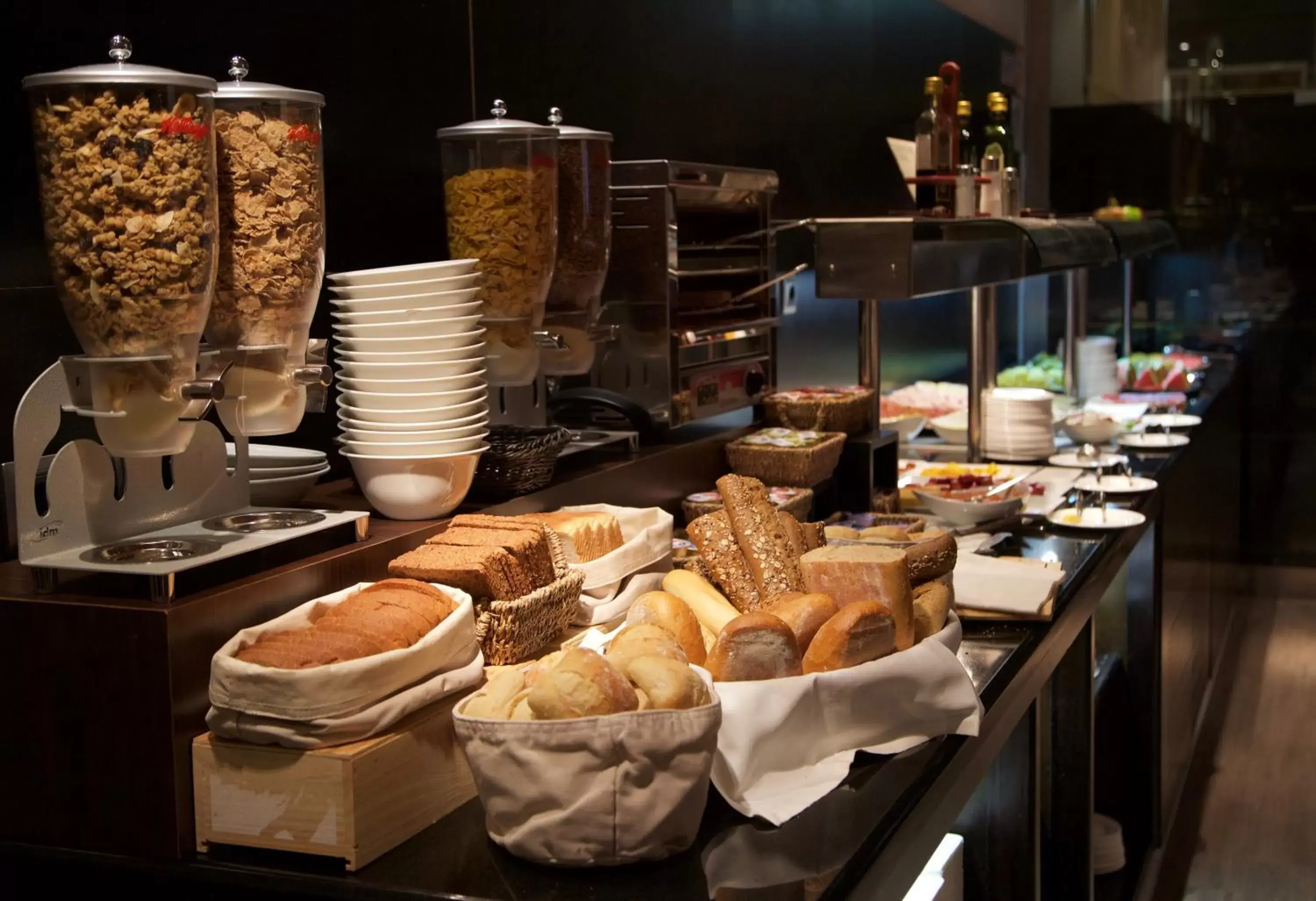 Buffet breakfast in Abba Playa Gijón