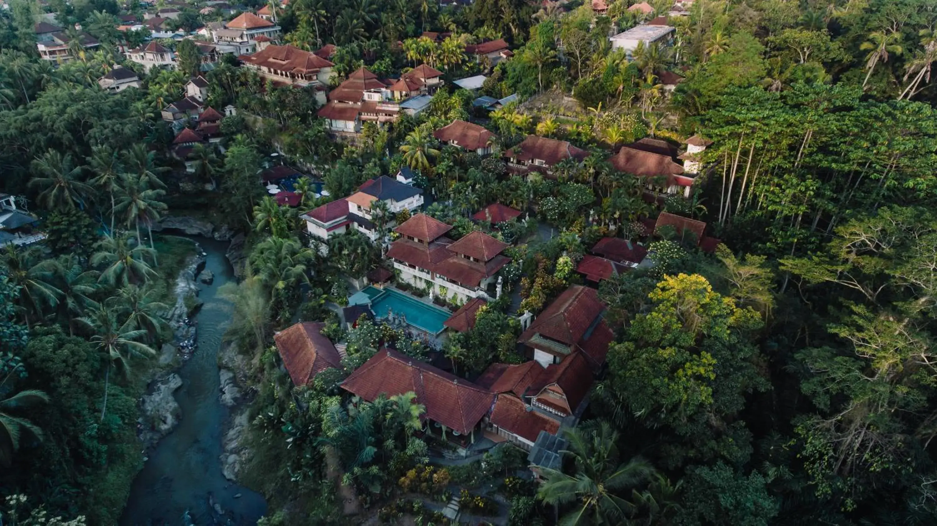 View (from property/room), Bird's-eye View in Bali Spirit Hotel and Spa, Ubud