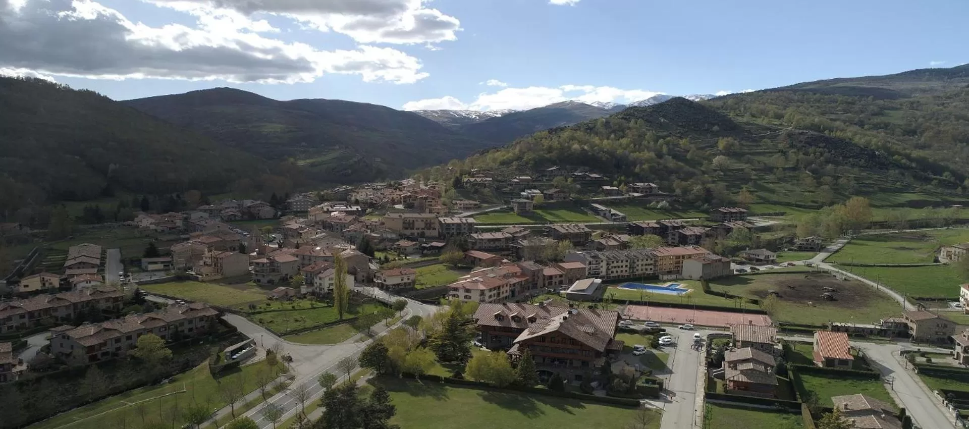 Bird's eye view in Hotel Grèvol Spa