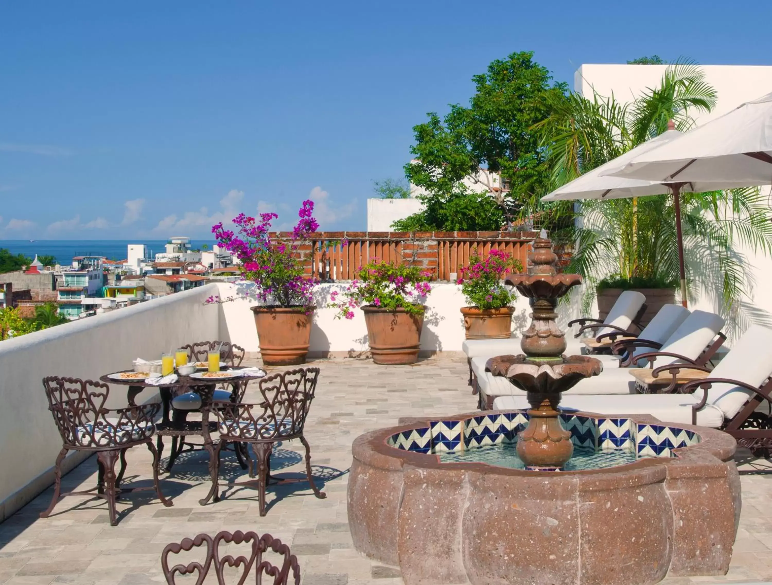 Patio in Casa Kimberly Boutique Hotel