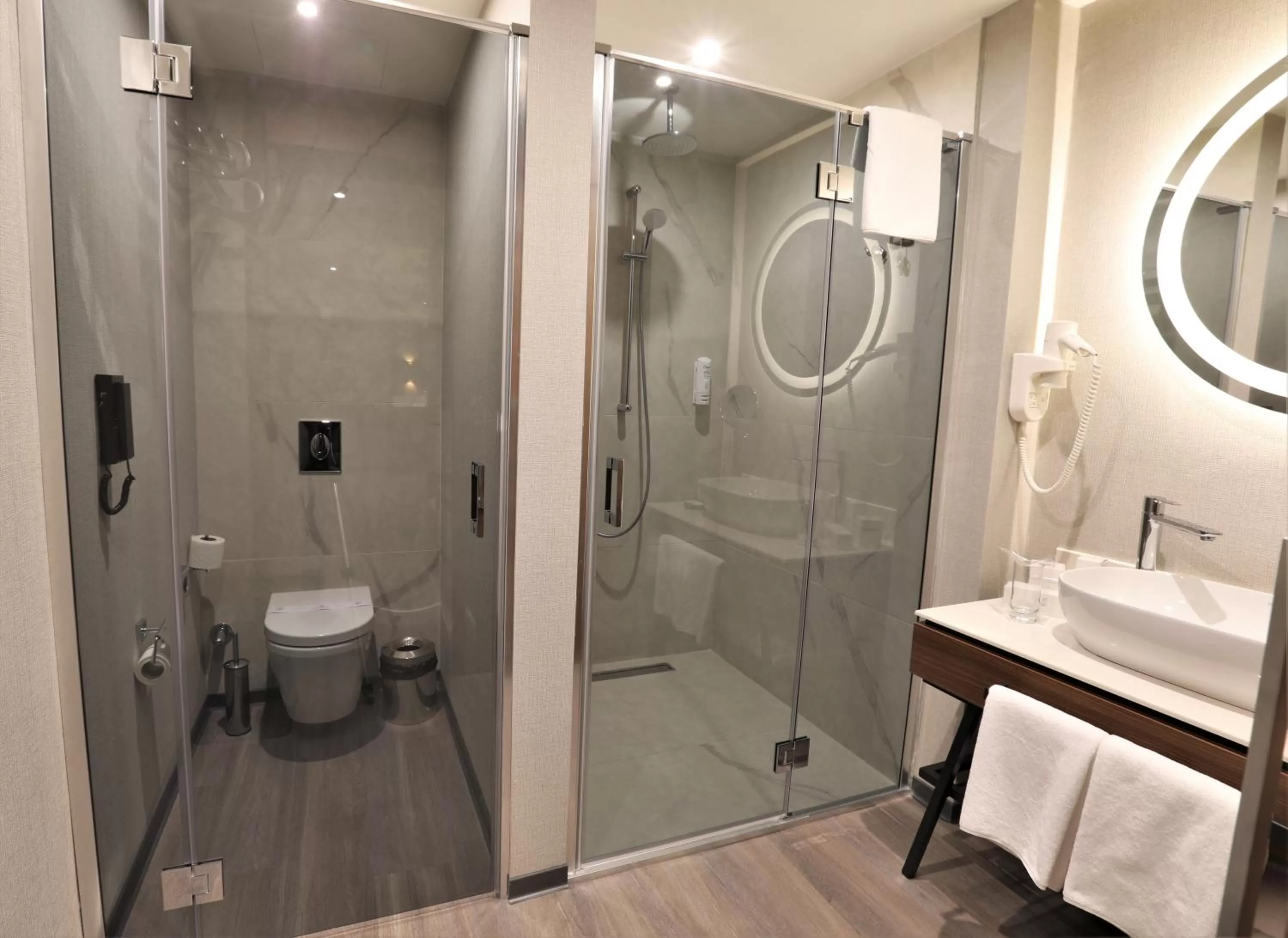 Bathroom in Limak Skopje Luxury Hotel