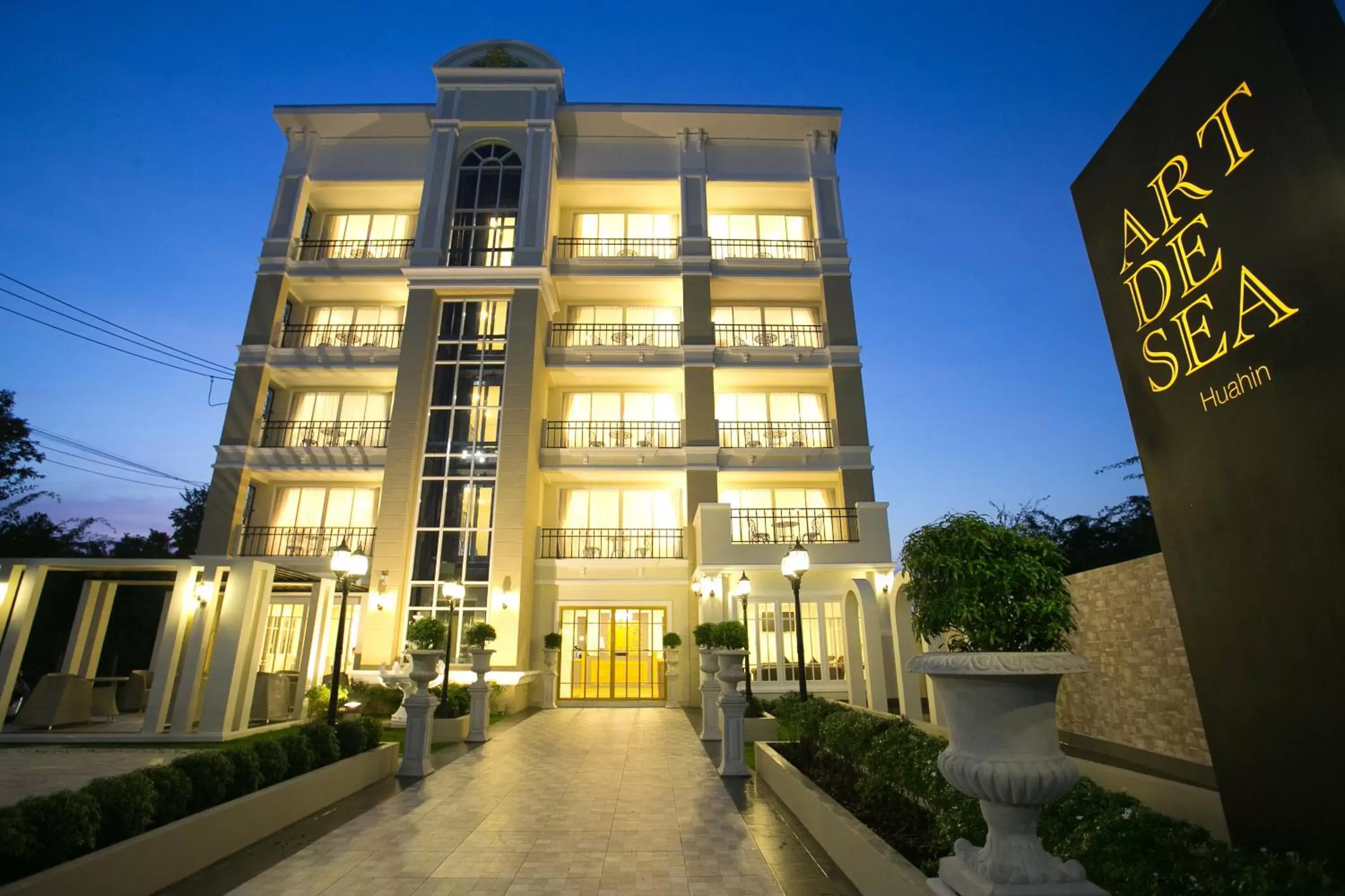 Property building in Art De Sea Hua Hin Property building in Art De Sea Hua Hin