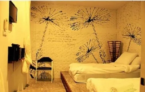 Bed in White@Sea Resort