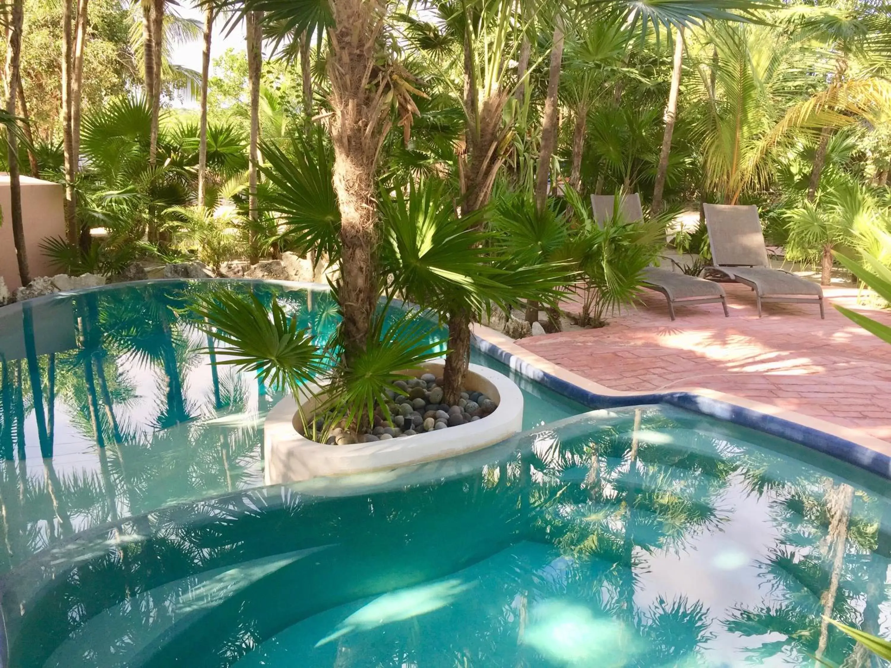 Swimming Pool in Nah Uxibal Villa and Casitas