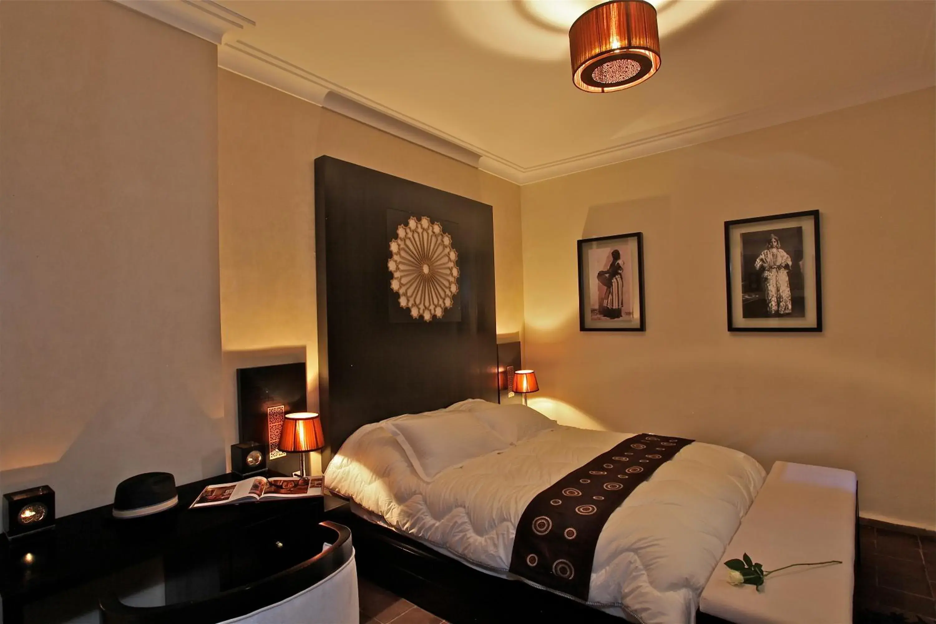 Bedroom, Bed in Ryad Amiran & Spa