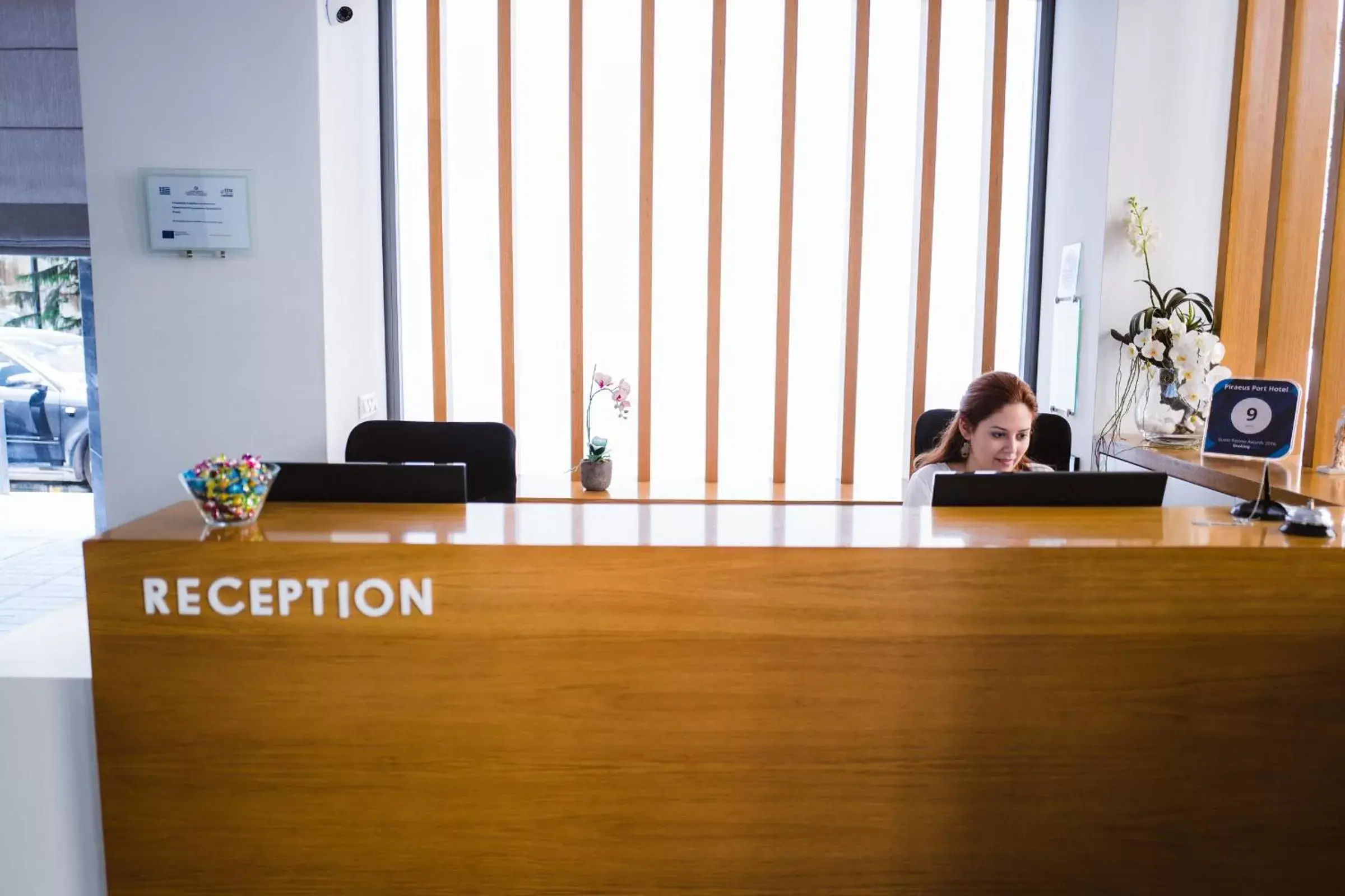 Staff, Lobby/Reception in Piraeus Port Hotel