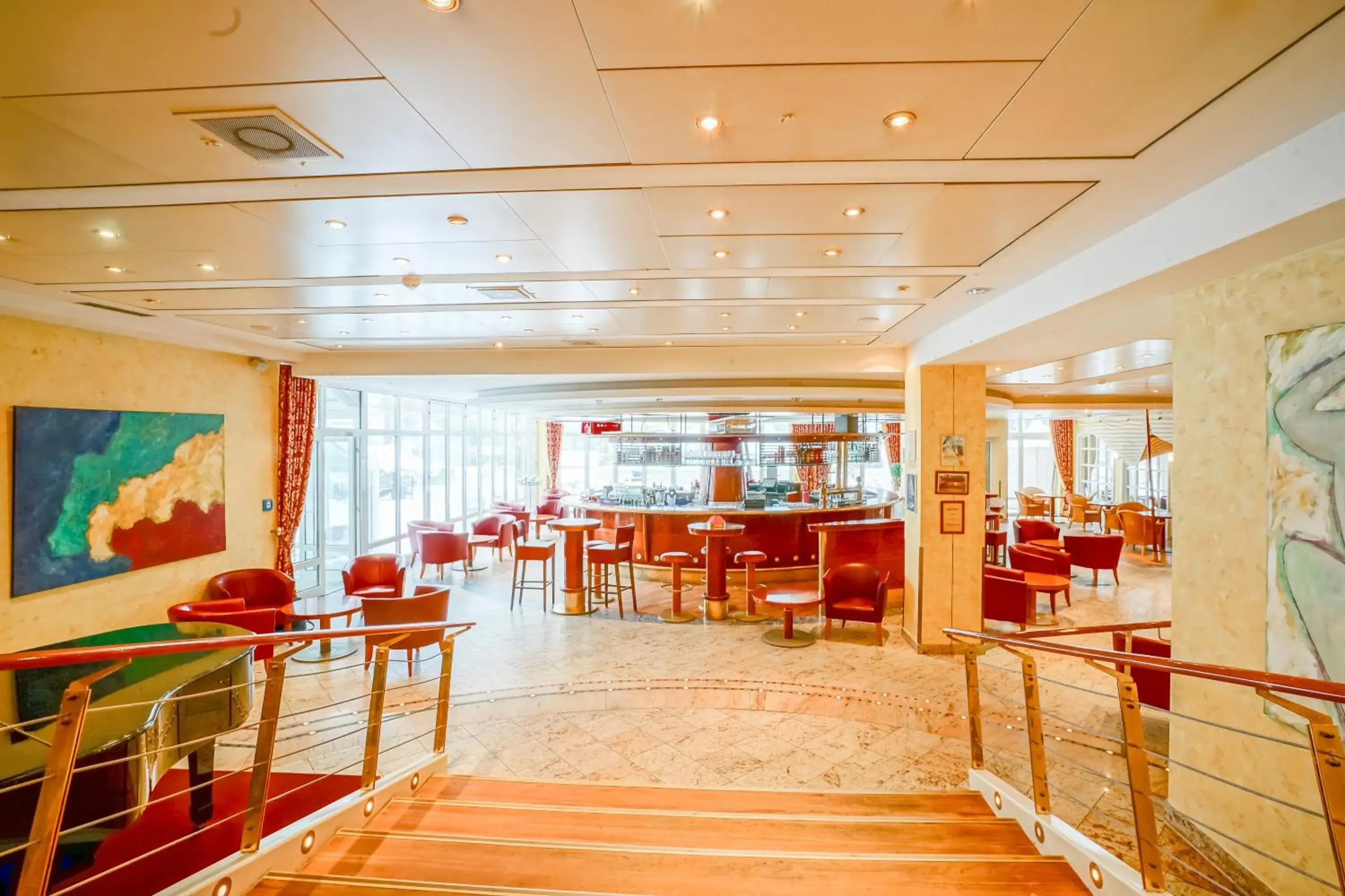 Lounge or bar in Arkona Strandhotel