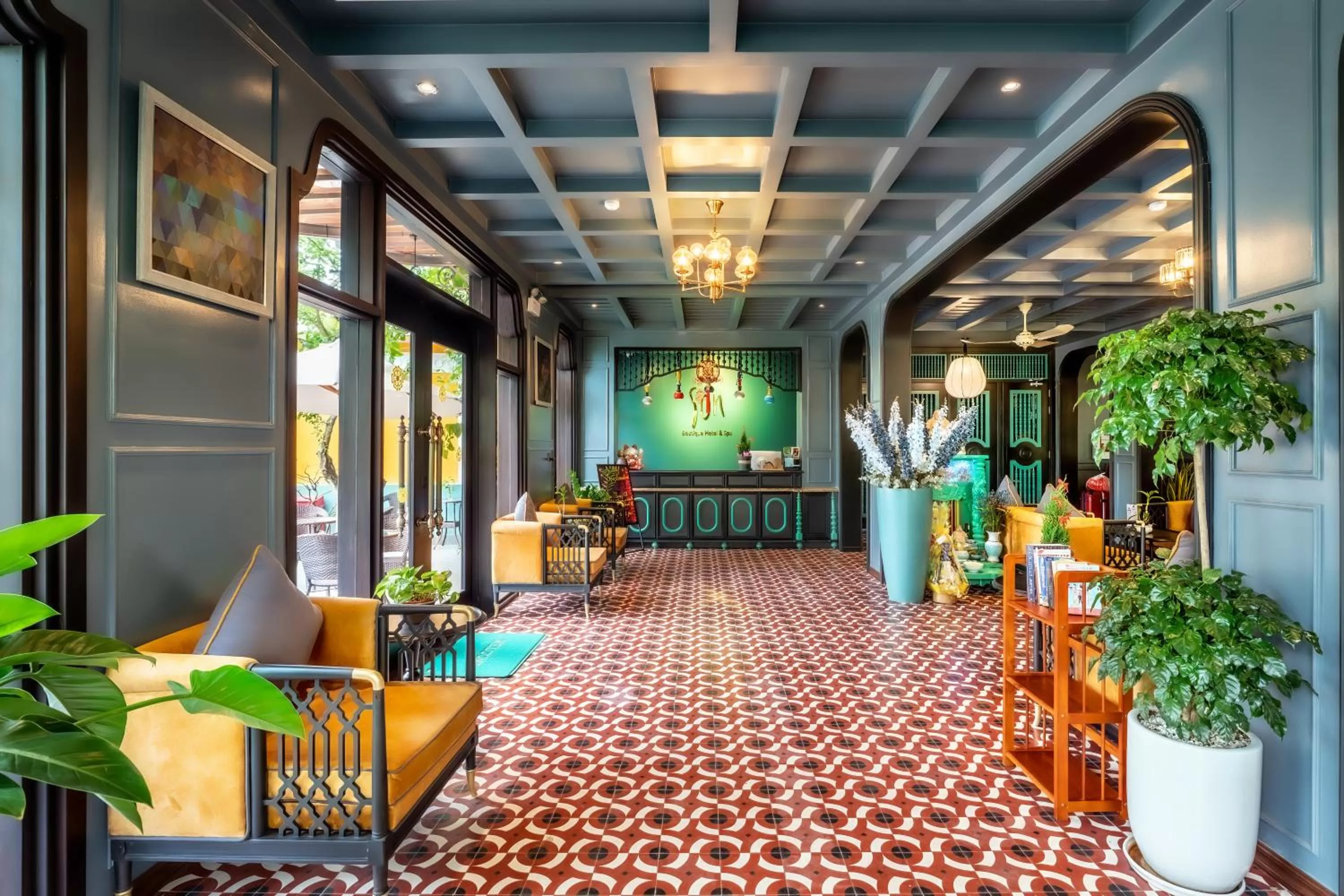 Lobby or reception in Son Hoi An Boutique Hotel & Spa