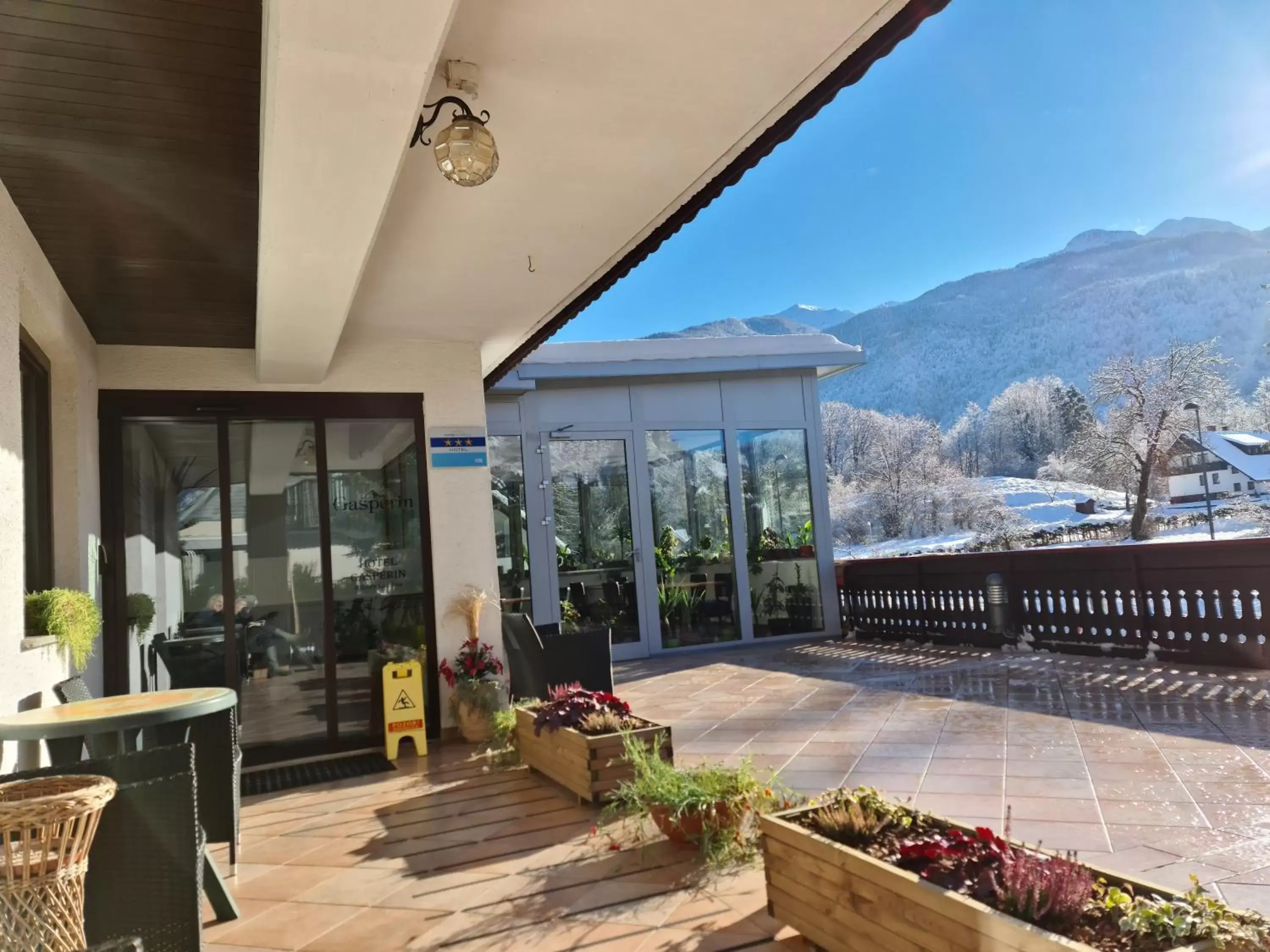 Property building in Hotel Gasperin Bohinj