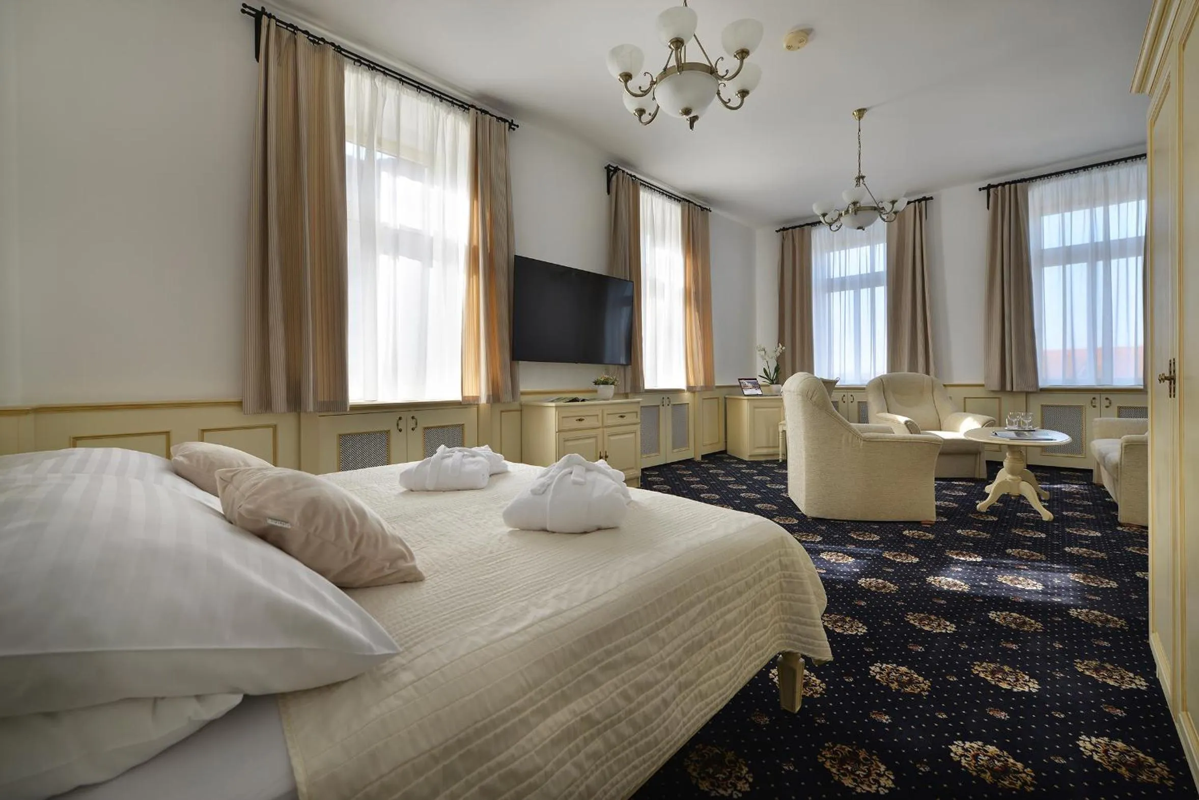 Photo of the whole room, Bed in Hotel Podhrad