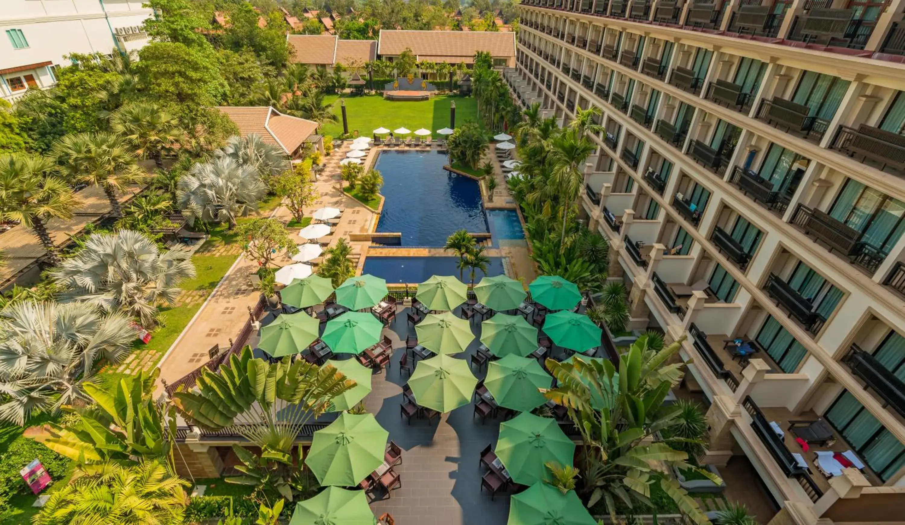 Pool View in Angkor Miracle Resort & Spa