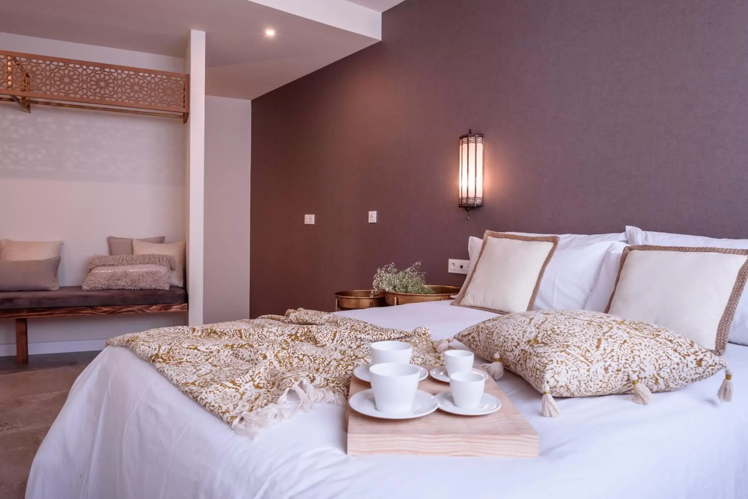 Bed in CANDIL SUITE Comares