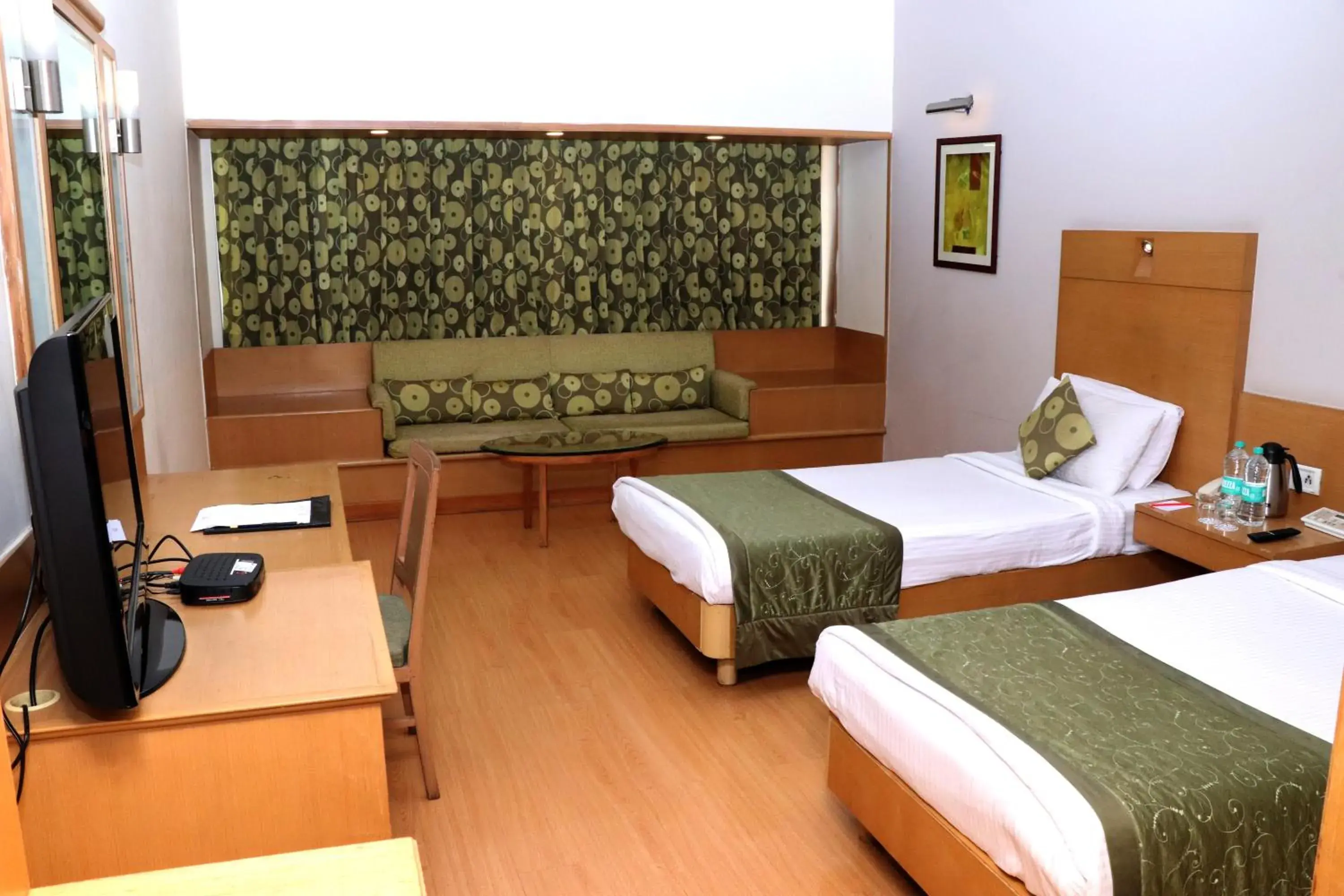 Bedroom, Bed in Hotel Vits Aurangabad