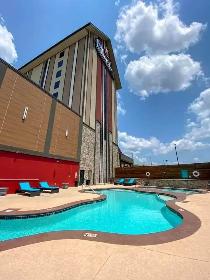 Swimming Pool in Cherokee Casino Hotel Roland