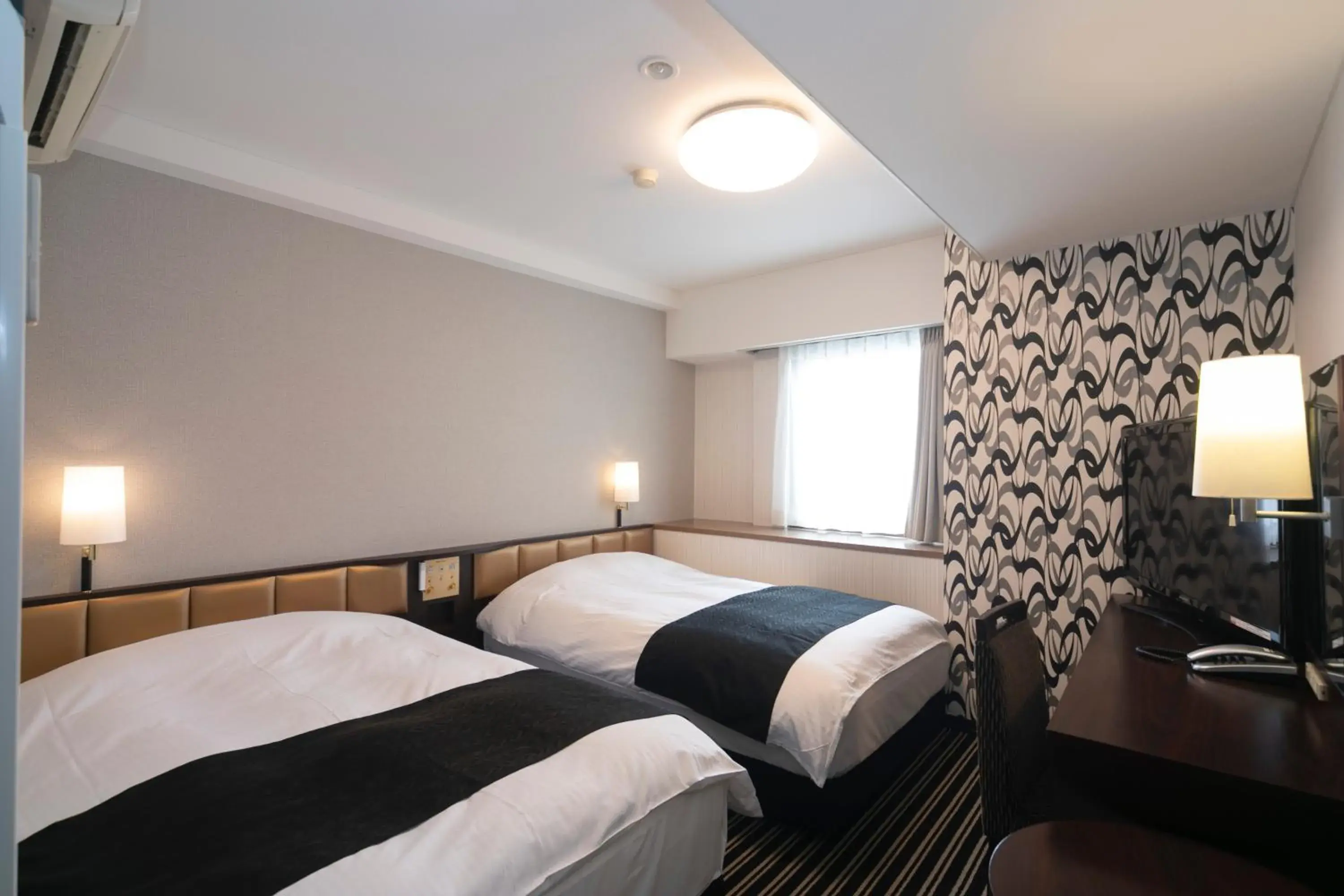 Photo of the whole room, Bed in APA Hotel Wakayama Photo of the whole room, Bed in APA Hotel Wakayama